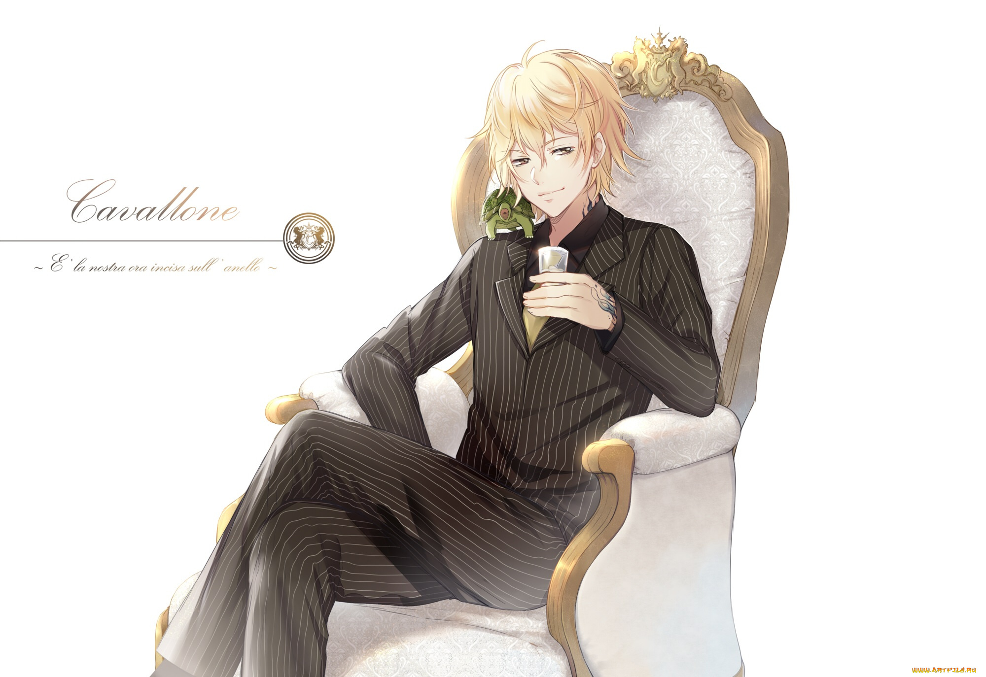 аниме, katekyo, hitman, reborn, парень