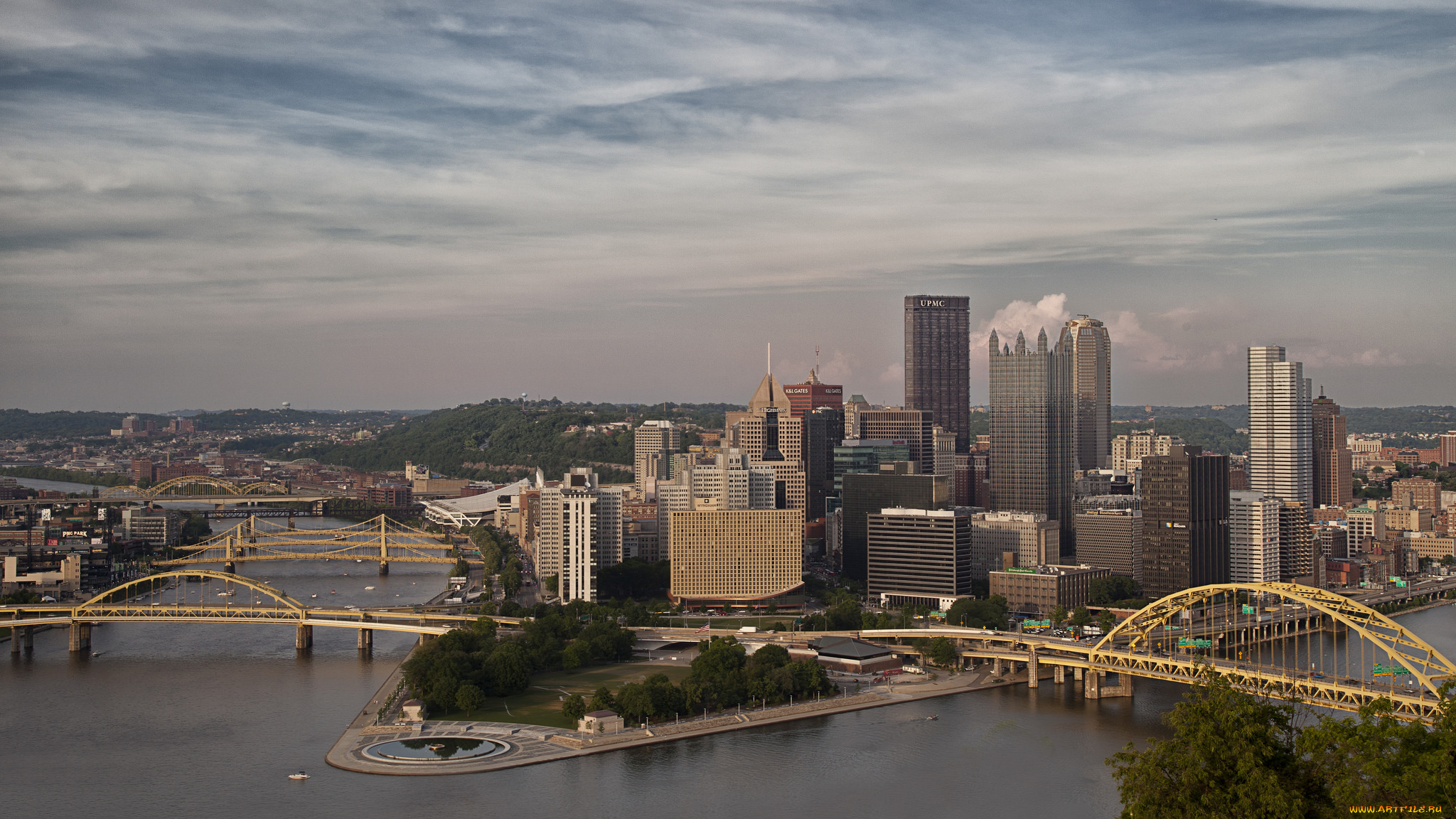 pittsburg, города, питтсбург, , сша, простор