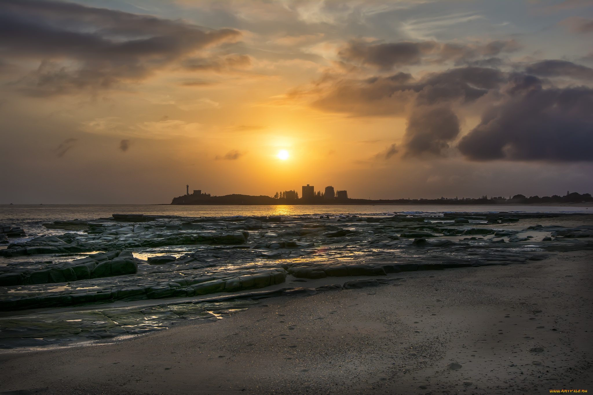 природа, восходы, закаты, простор