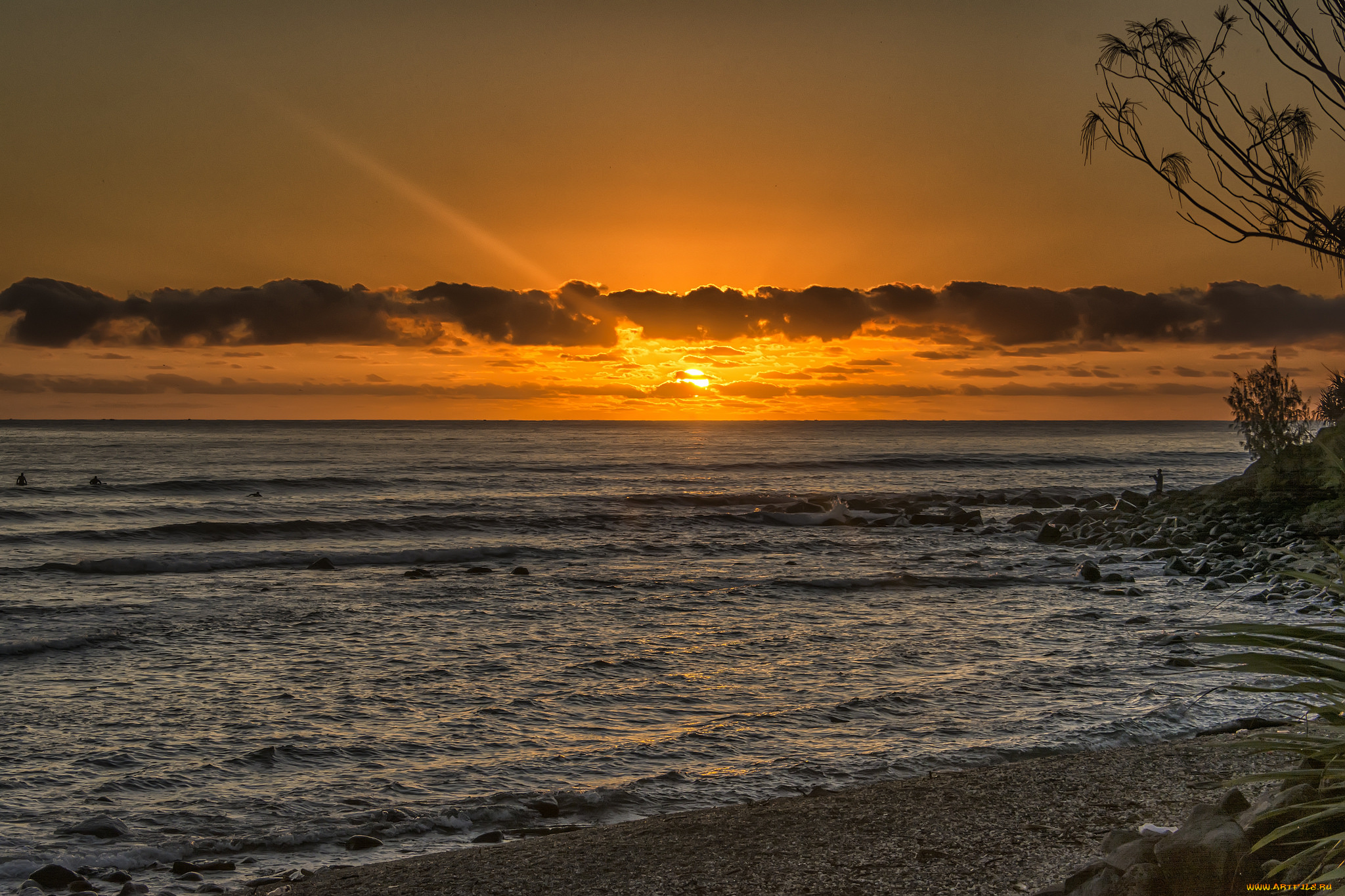 природа, восходы, закаты, простор