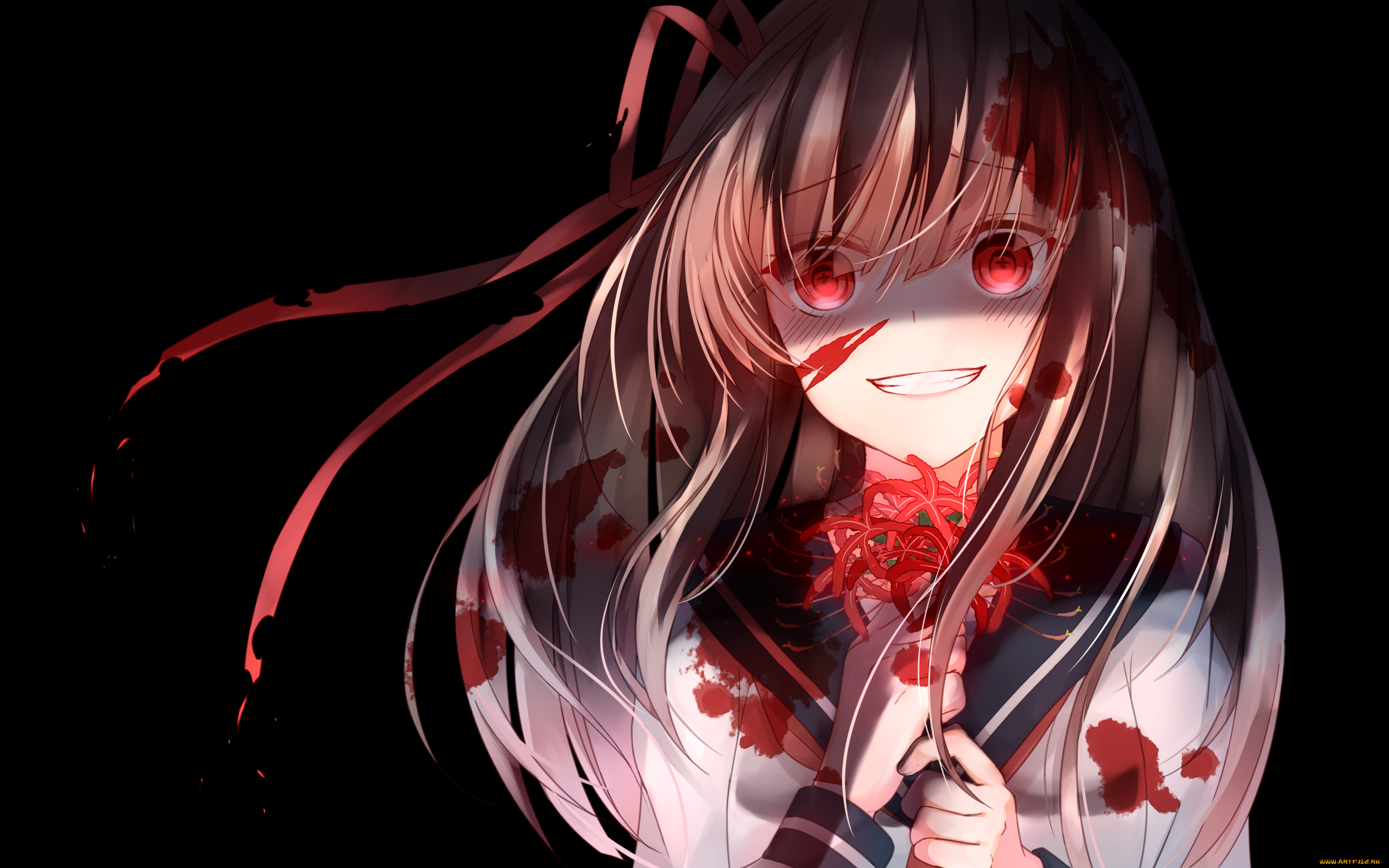 аниме, unknown, , другое, , взгляд, девочка