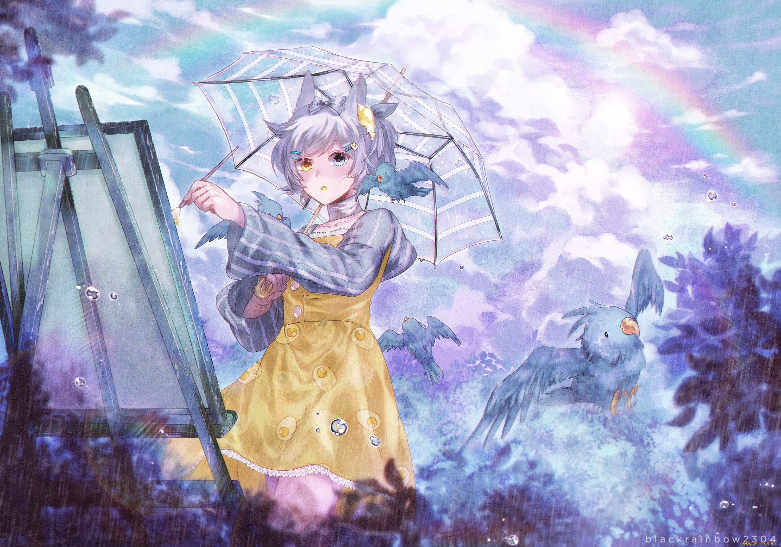 аниме, животные, , существа, tagme, artist