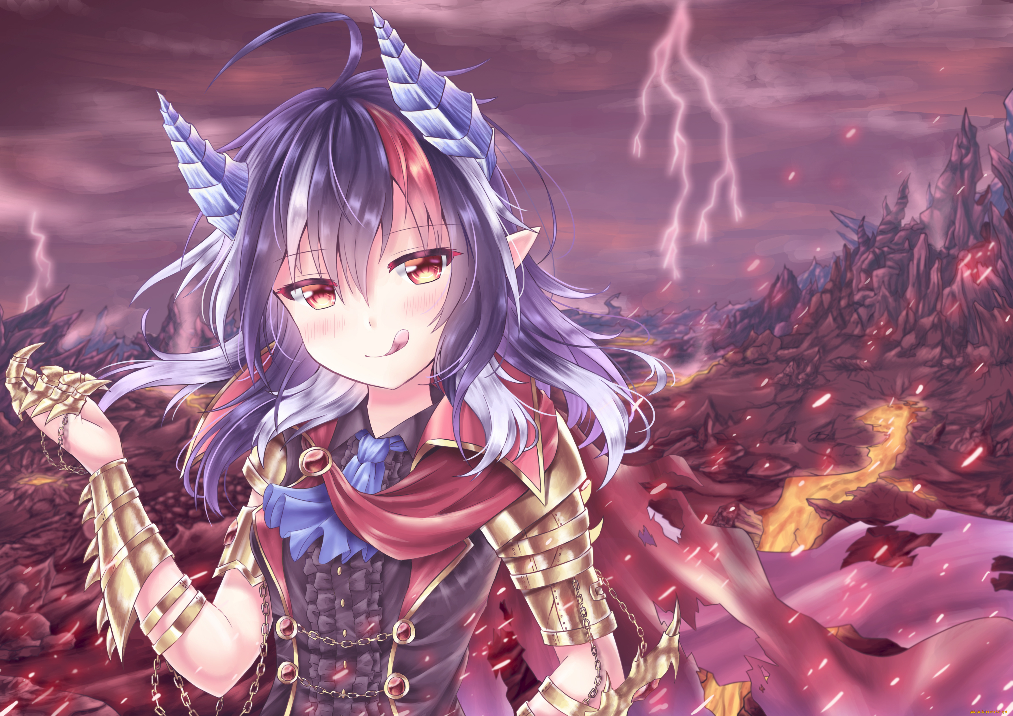 аниме, touhou, девушка