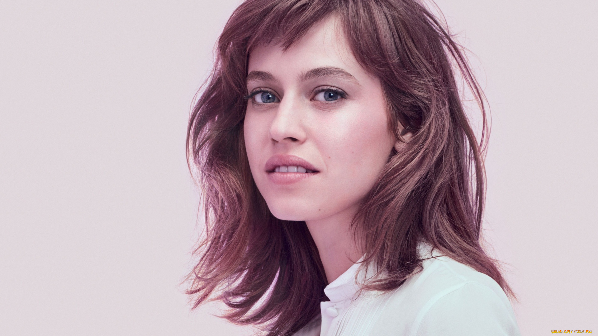 девушки, -unsort, , лица, , портреты, француженка, лицо, актриса, lou, de, laage