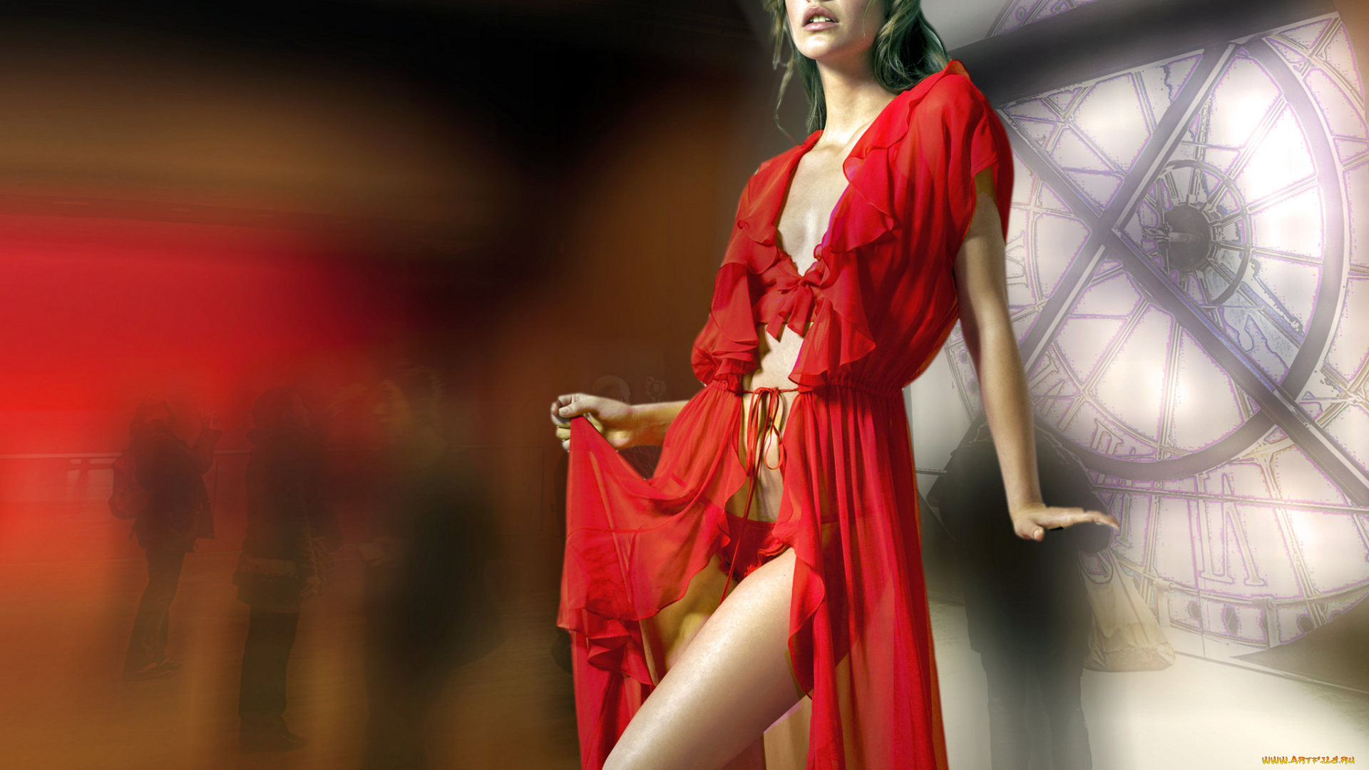 девушки, barbara, palvin, взгляд, лицо