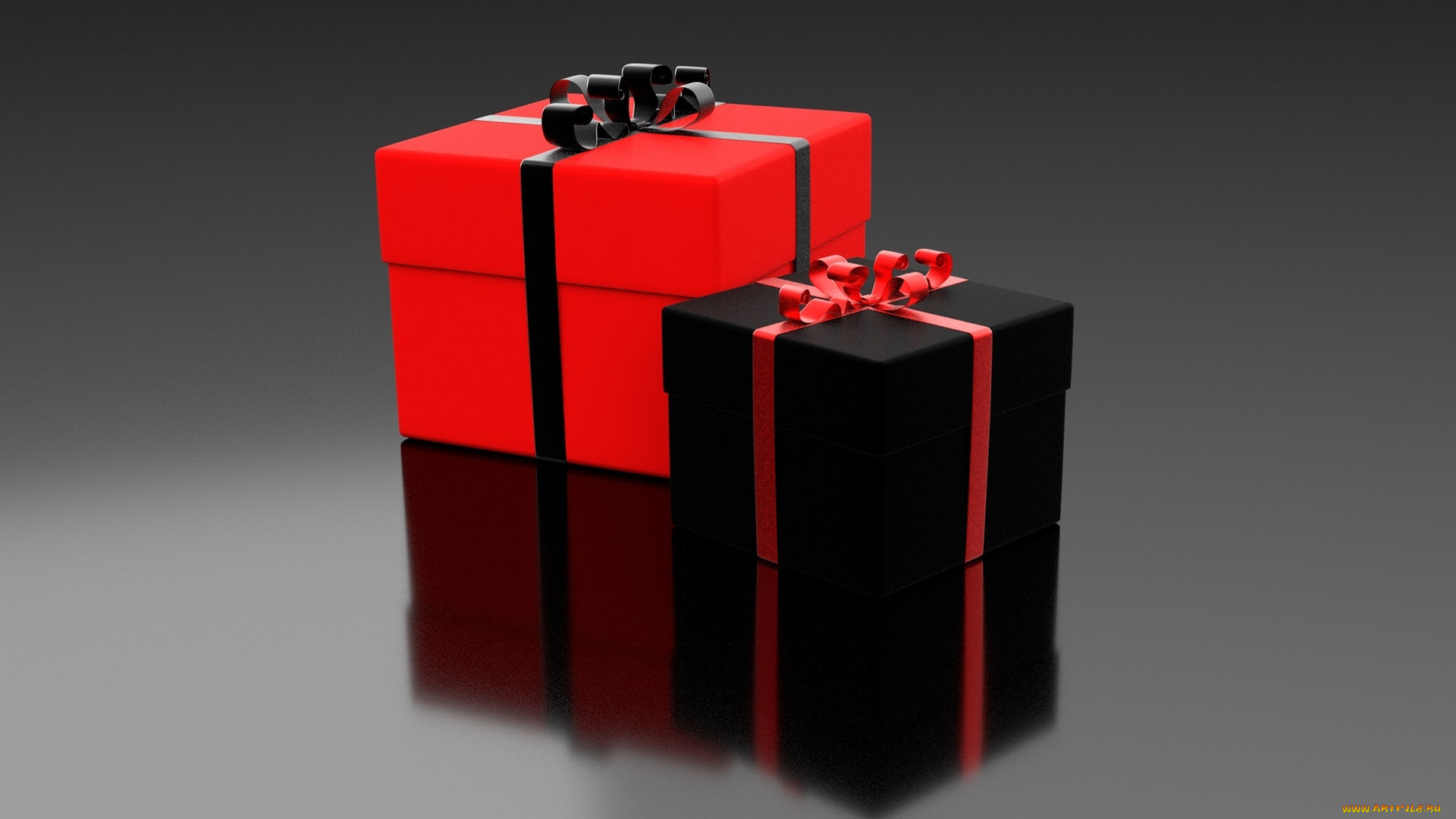 праздничные, подарки, и, коробочки, подарки, фон