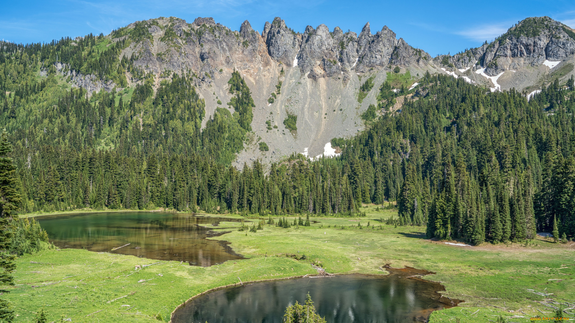 природа, горы, простор