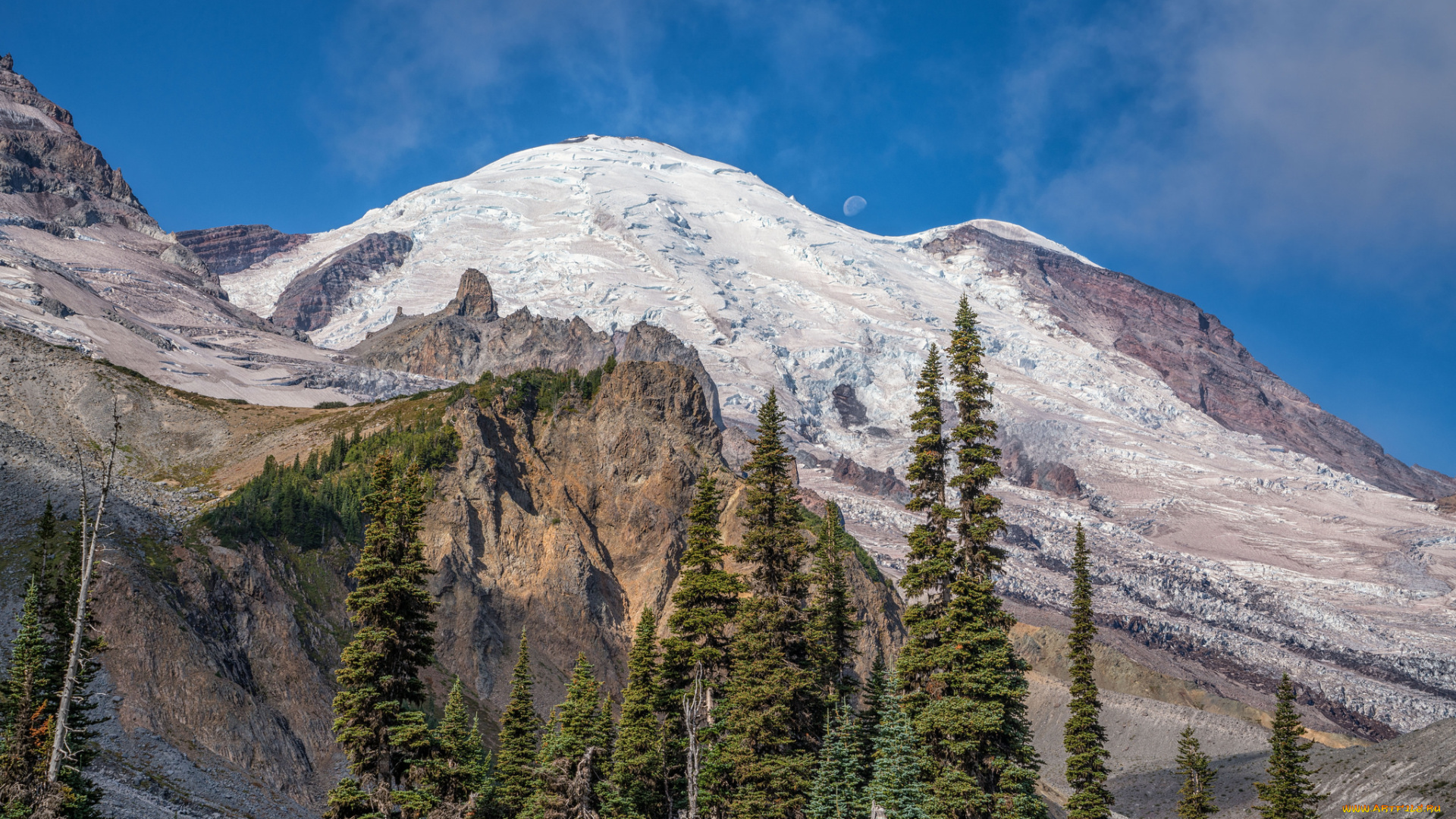 природа, горы, простор