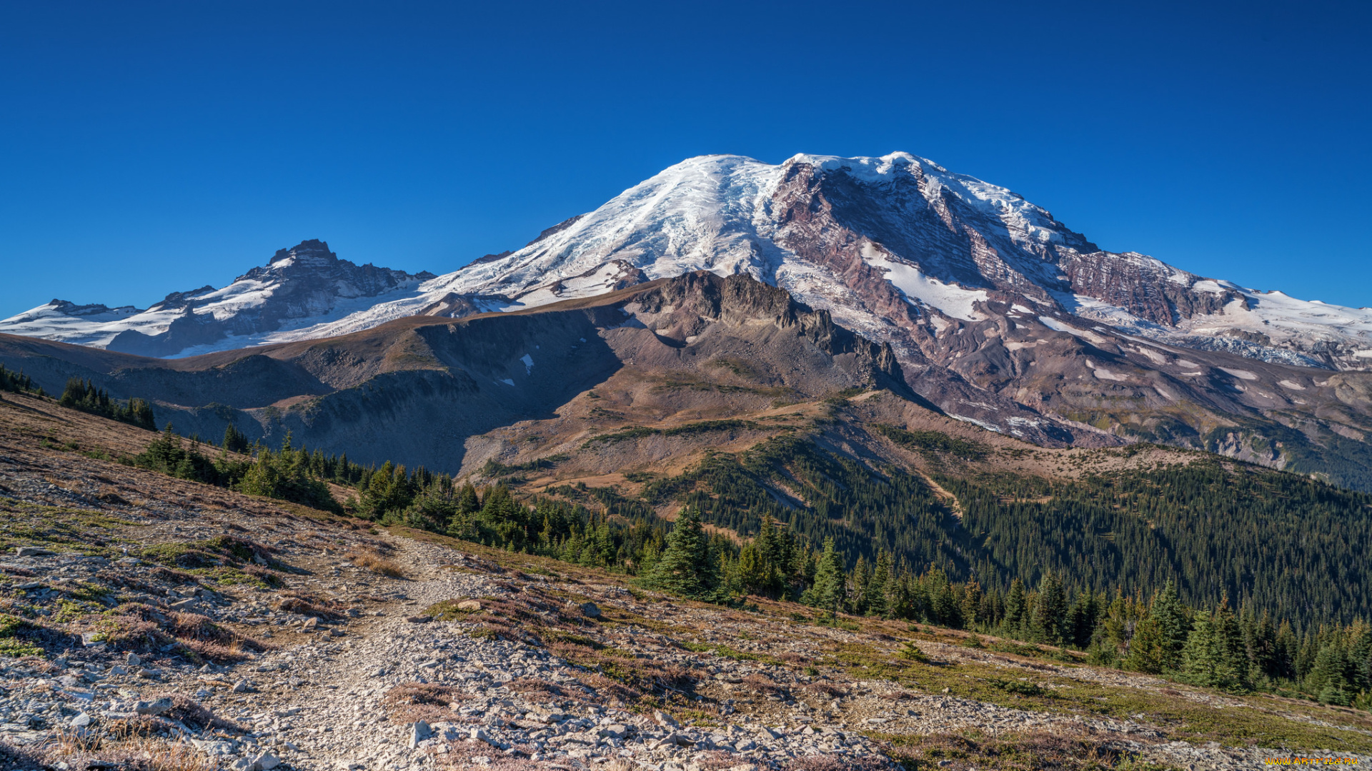 природа, горы, простор