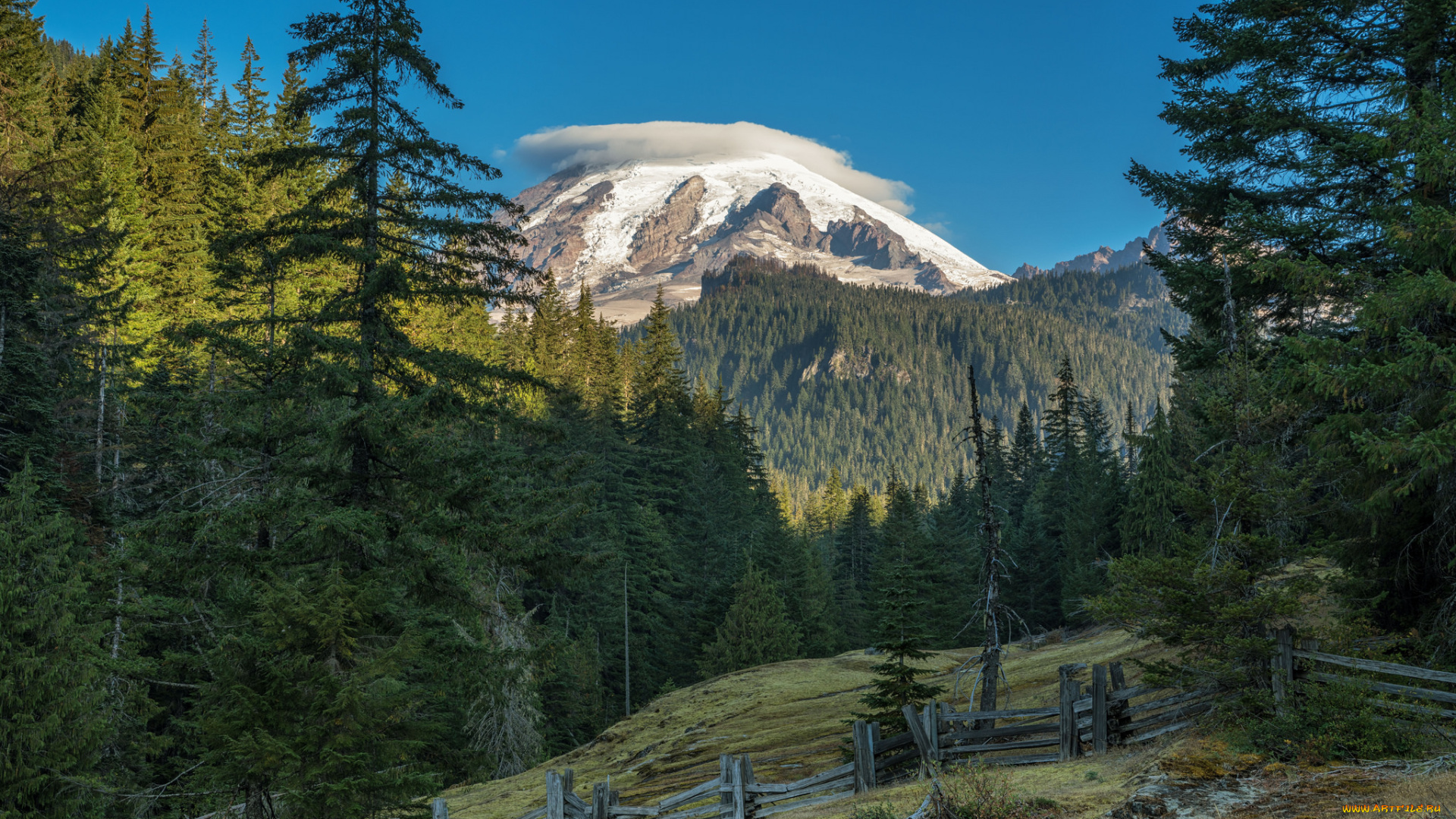 природа, горы, простор