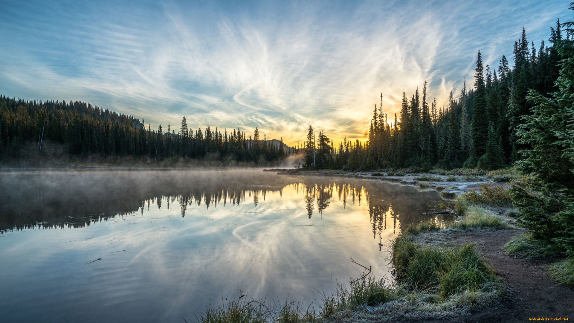 природа, реки, озера, простор