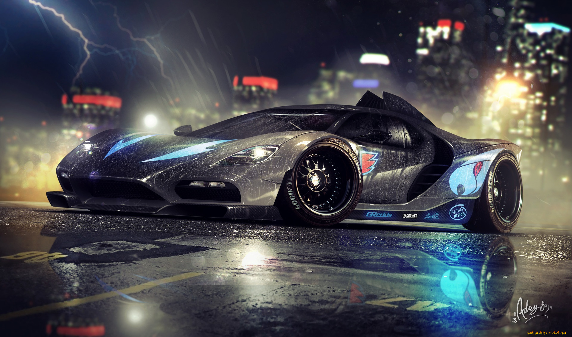 автомобили, виртуальный, тюнинг, авто, машина, арт, суперкар