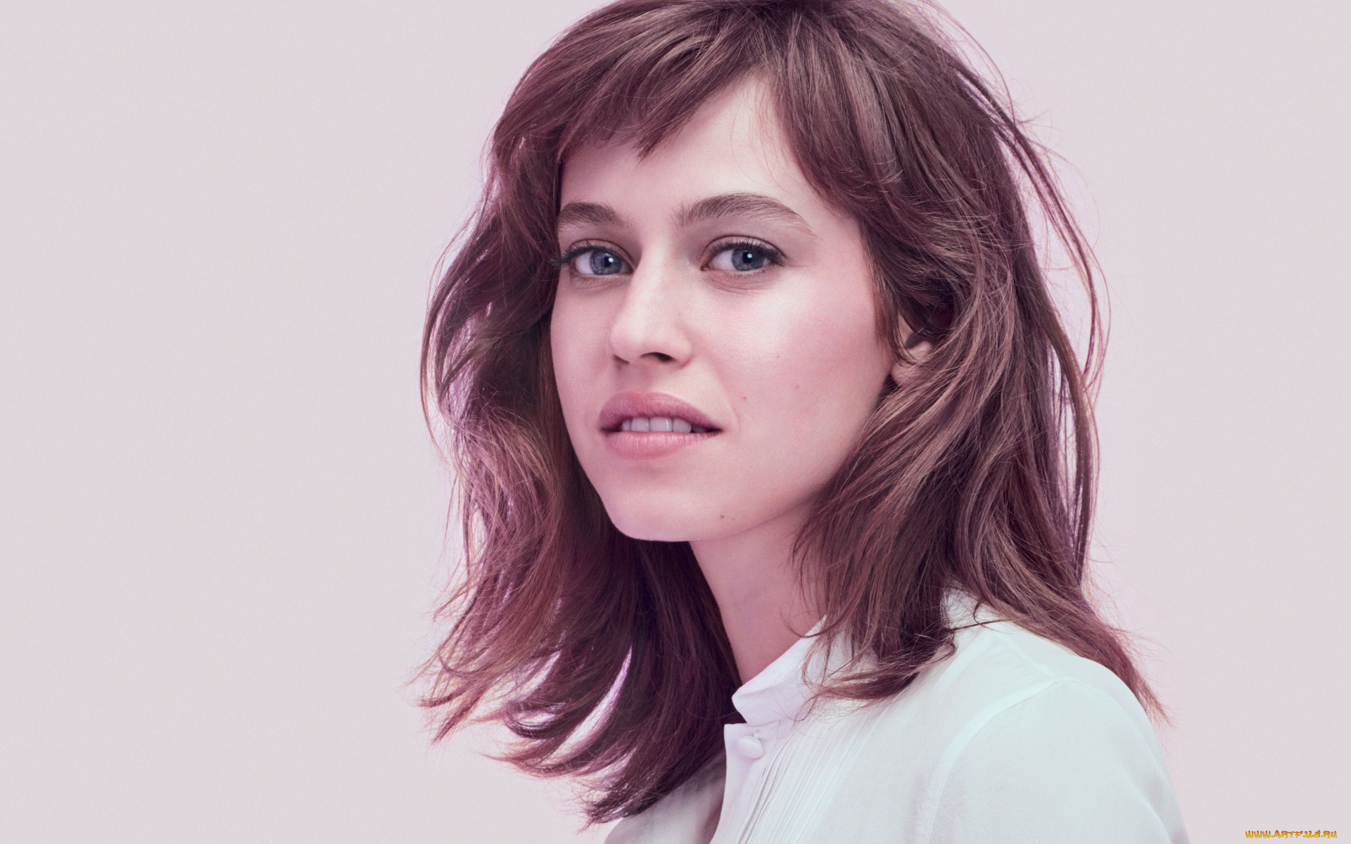 девушки, -unsort, , лица, , портреты, француженка, лицо, актриса, lou, de, laage