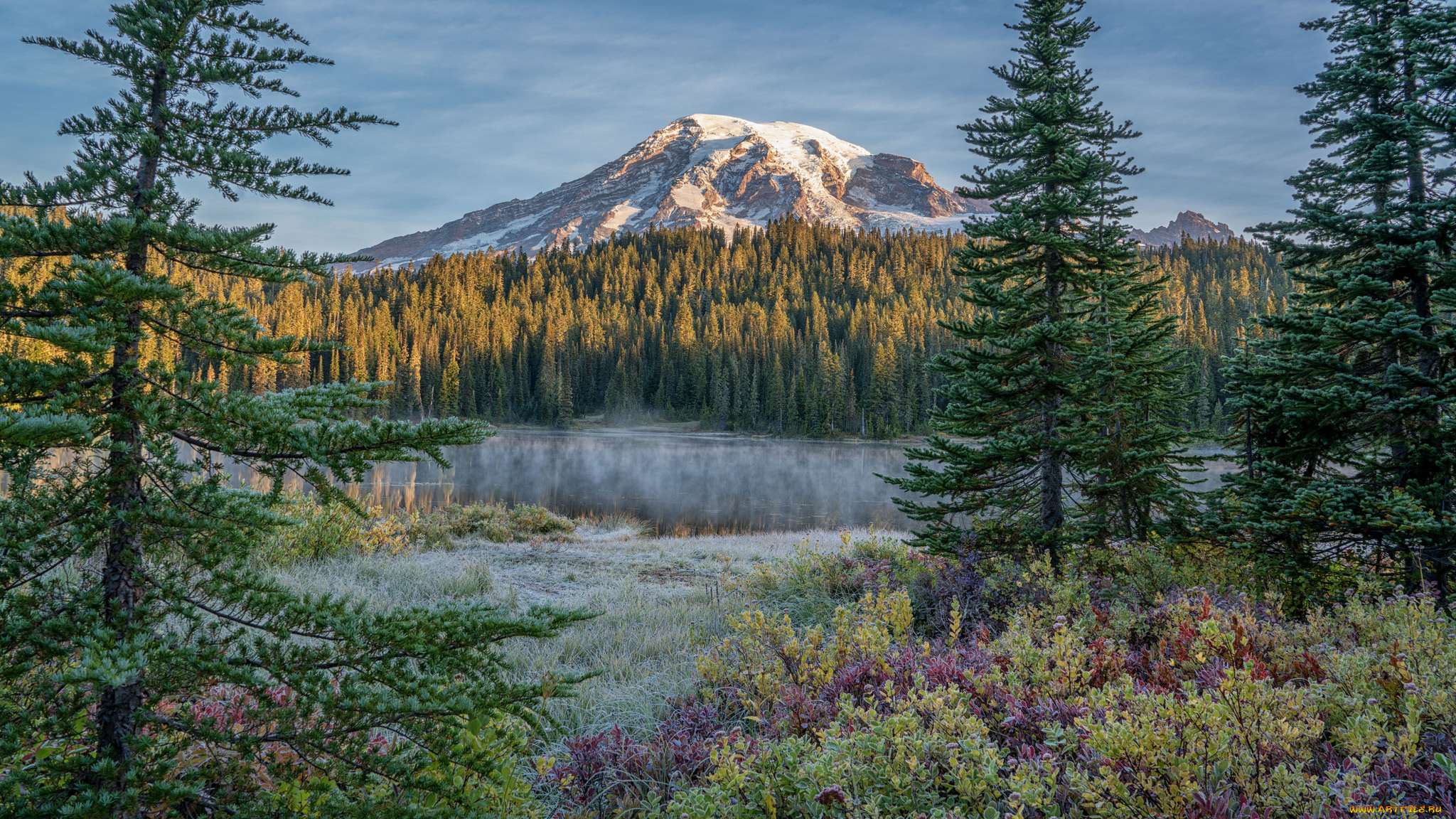 природа, горы, простор