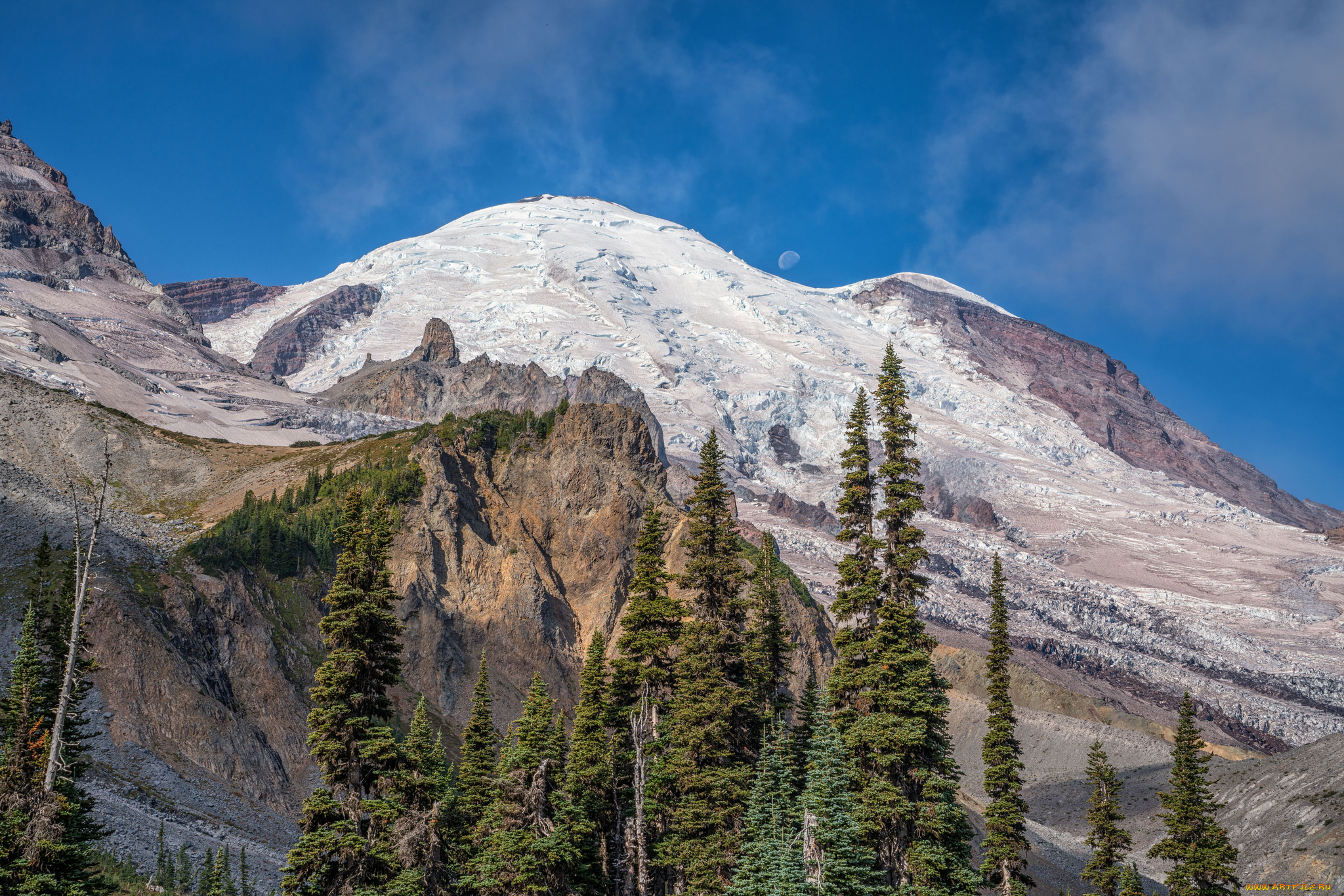 природа, горы, простор