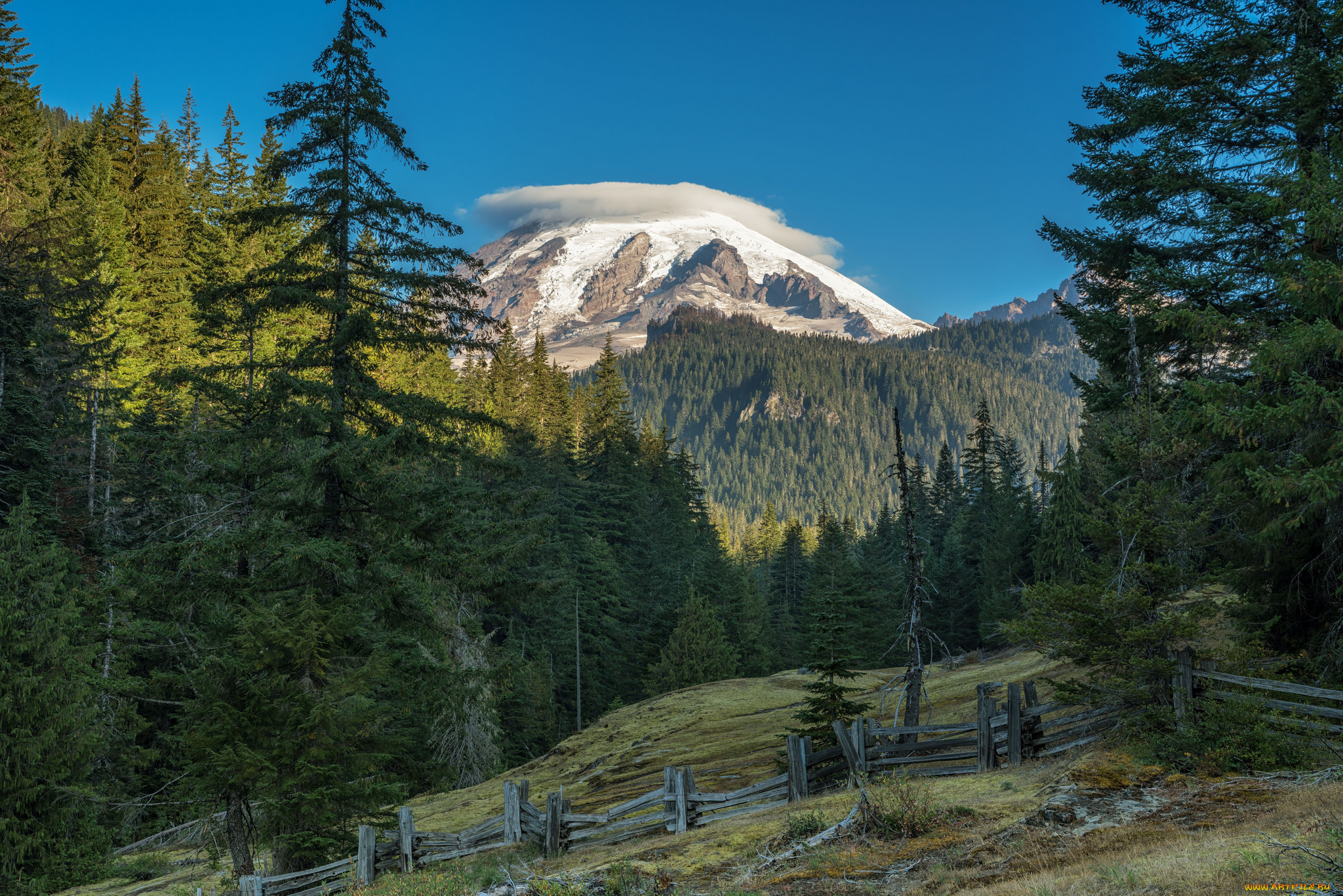 природа, горы, простор