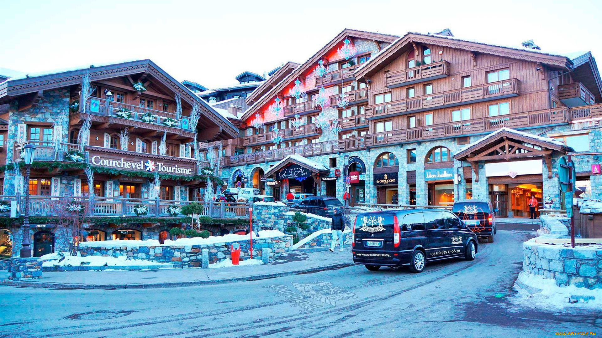 courchevel, france, города, -, улицы, , площади, , набережные