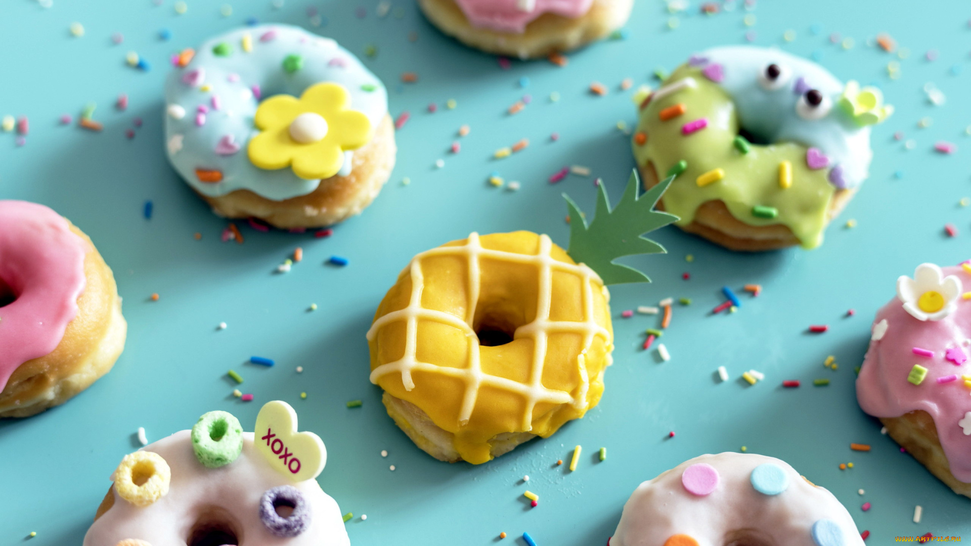 еда, хлеб, , выпечка, пончики