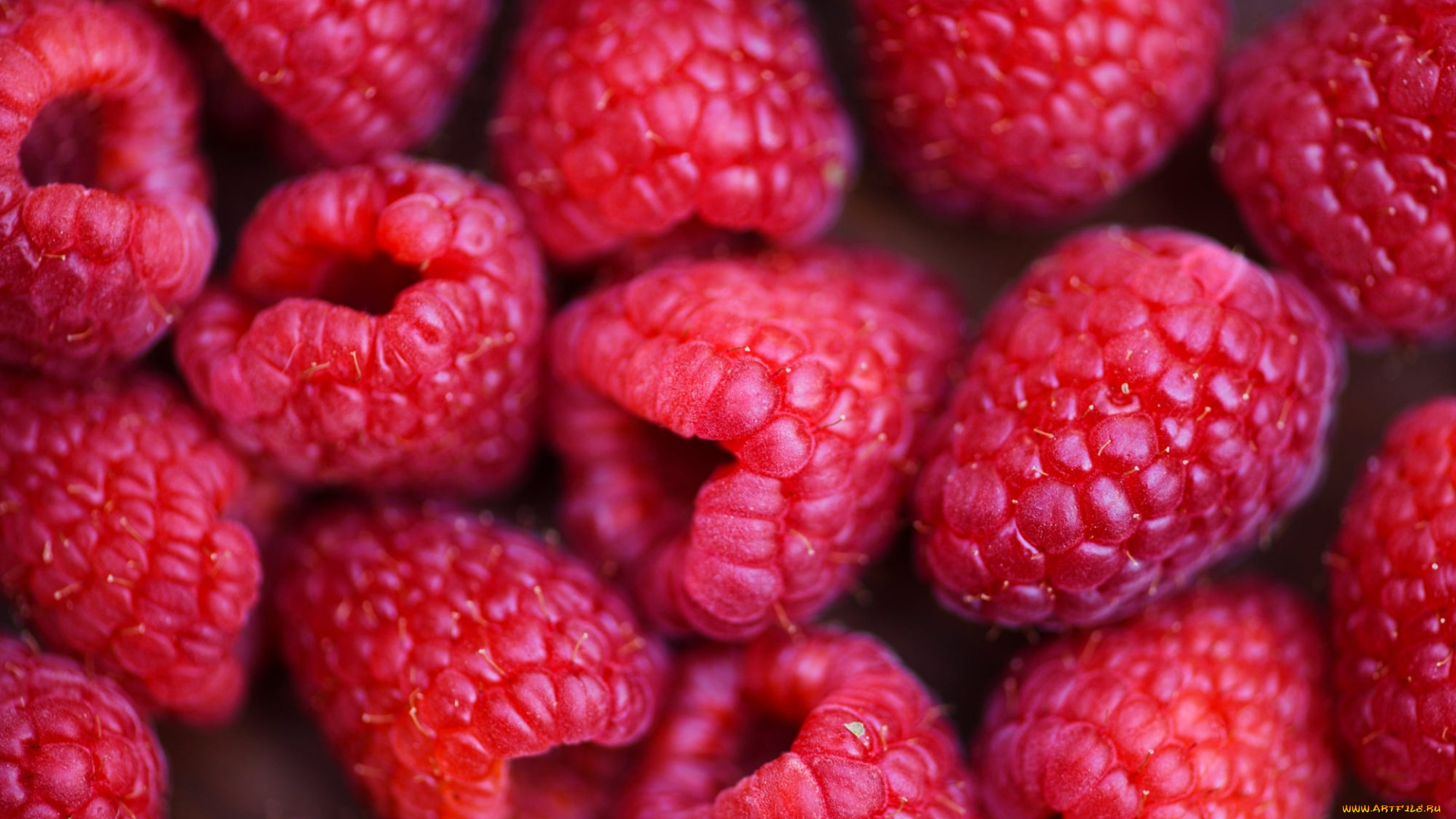 еда, малина, спелая, ягоды