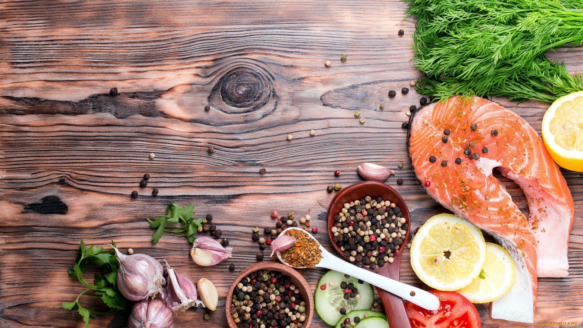 еда, рыба, , морепродукты, , суши, , роллы, укроп, перец, форель, чеснок