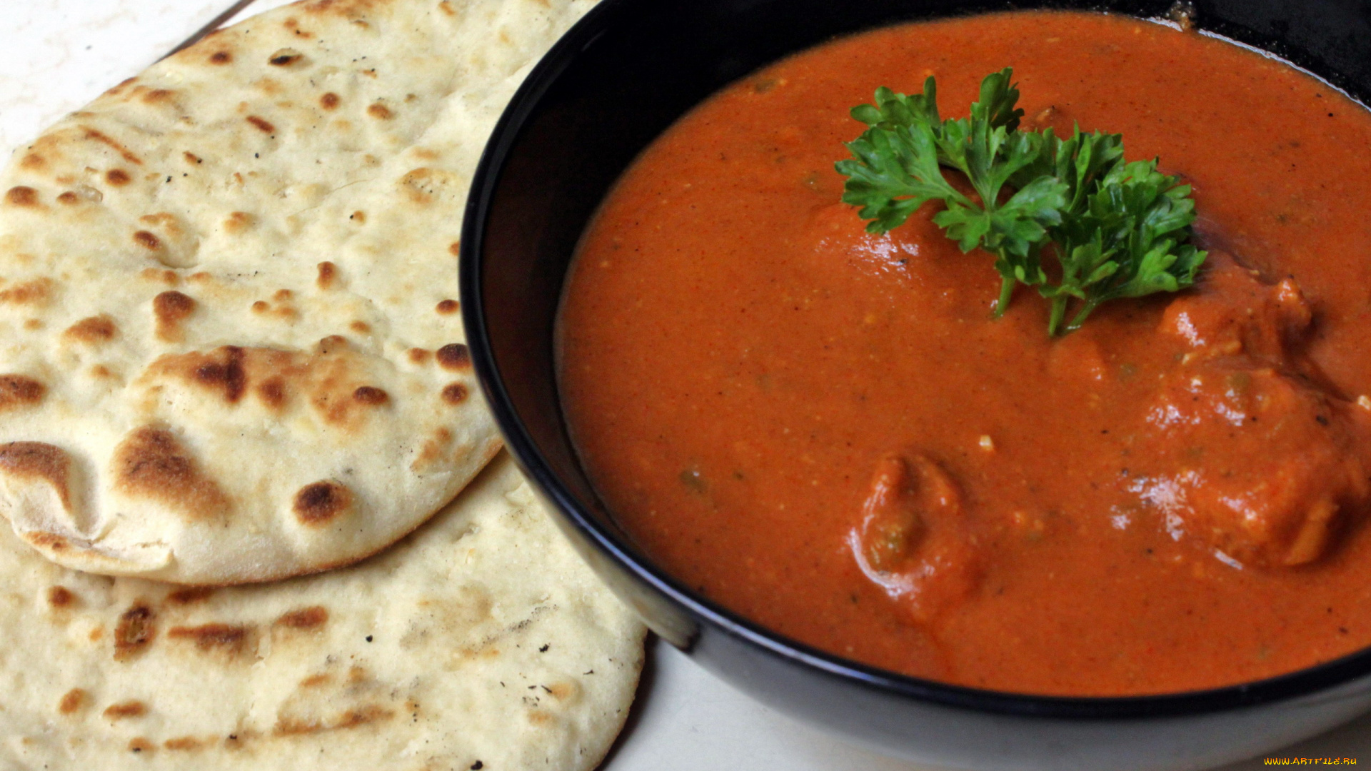 еда, вторые, блюда, лепешка, индийская, рагу, кухня