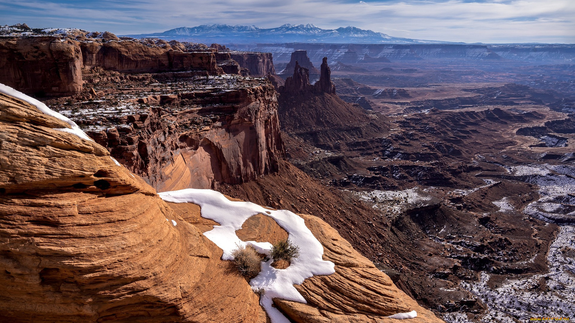 природа, горы, простор