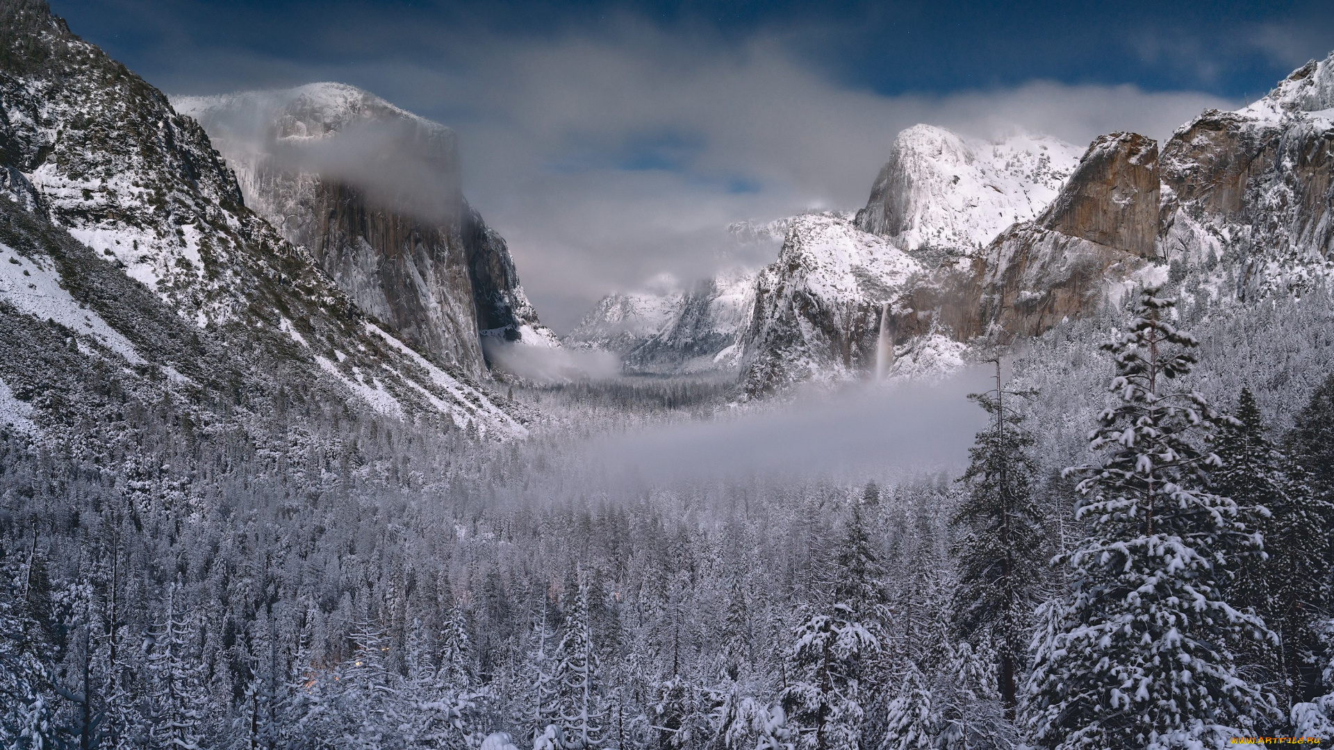 природа, горы, простор