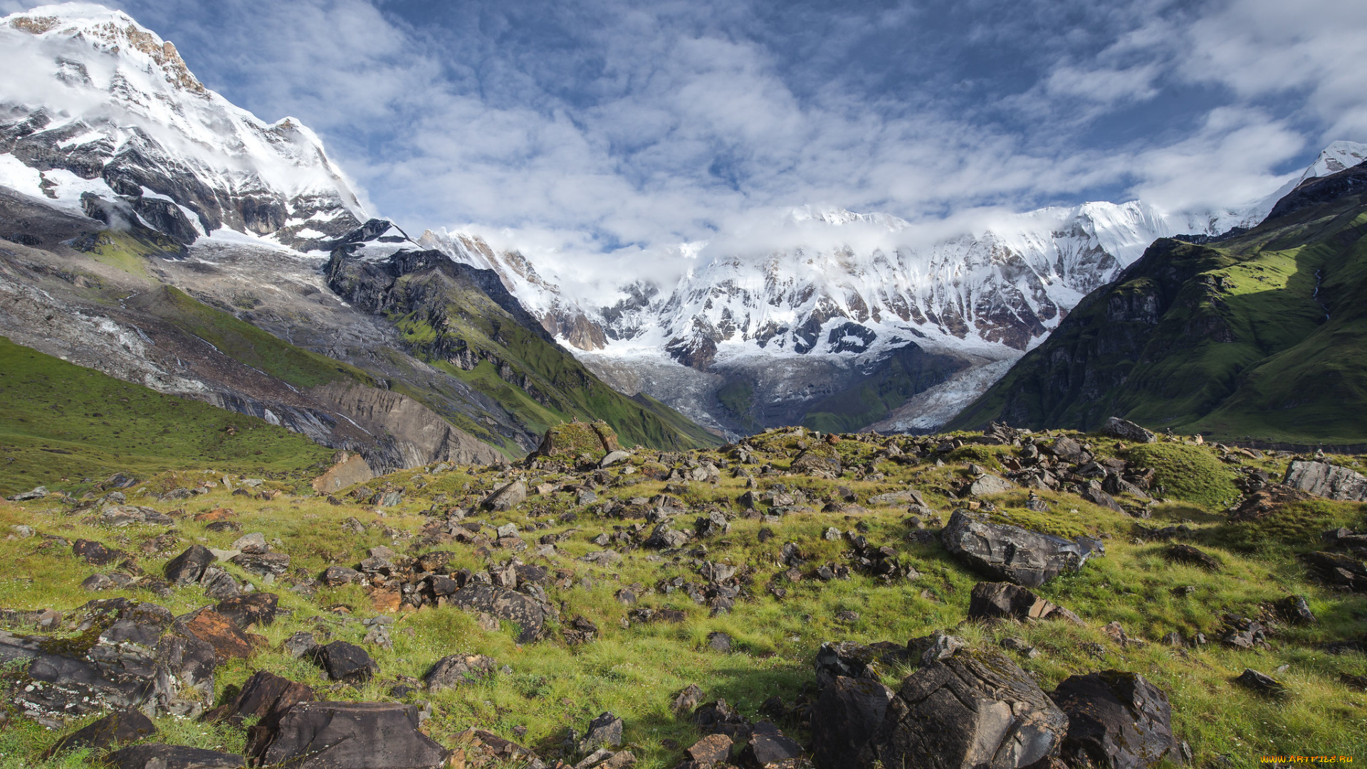 природа, горы, простор