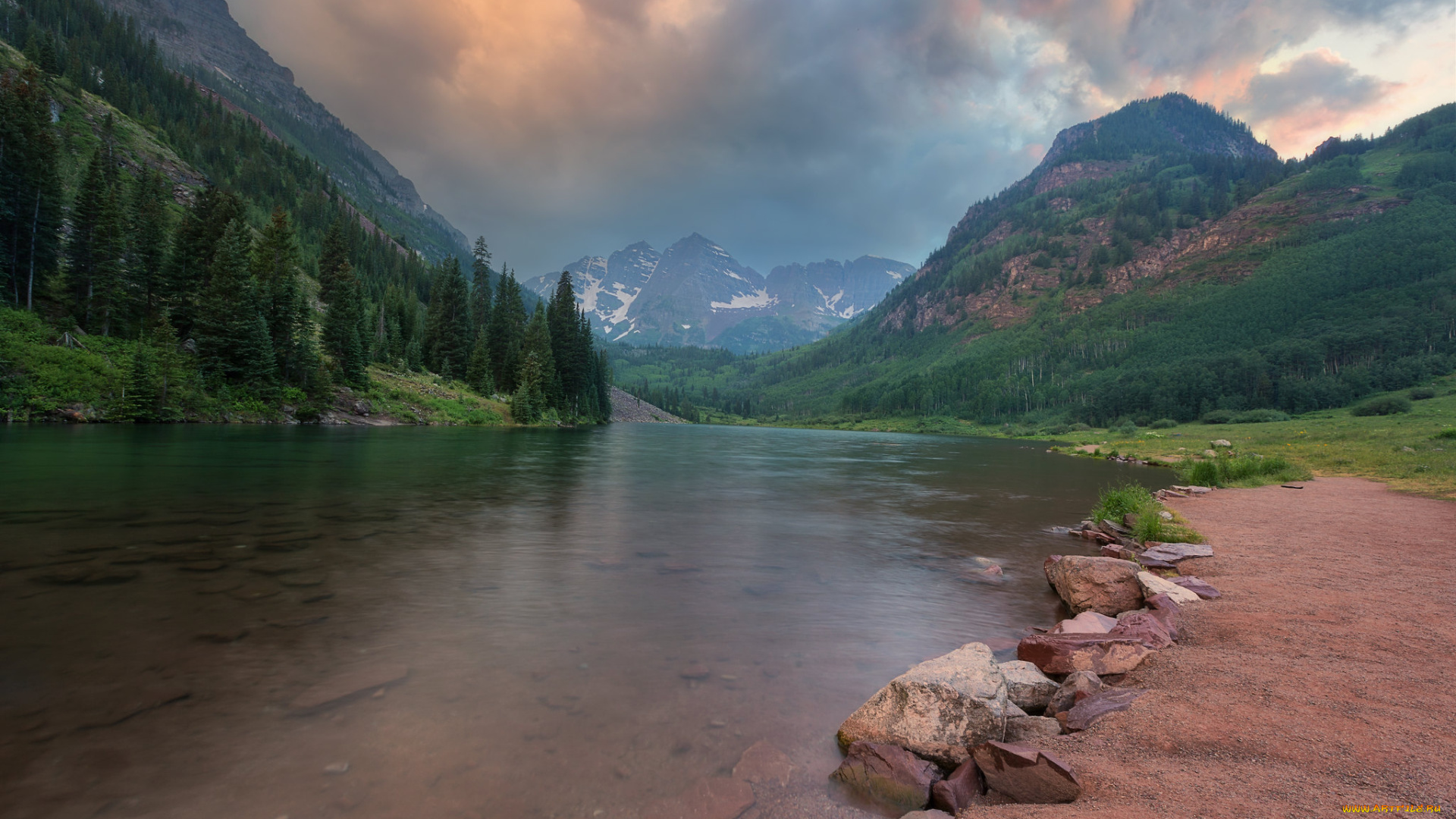 природа, реки, озера, простор