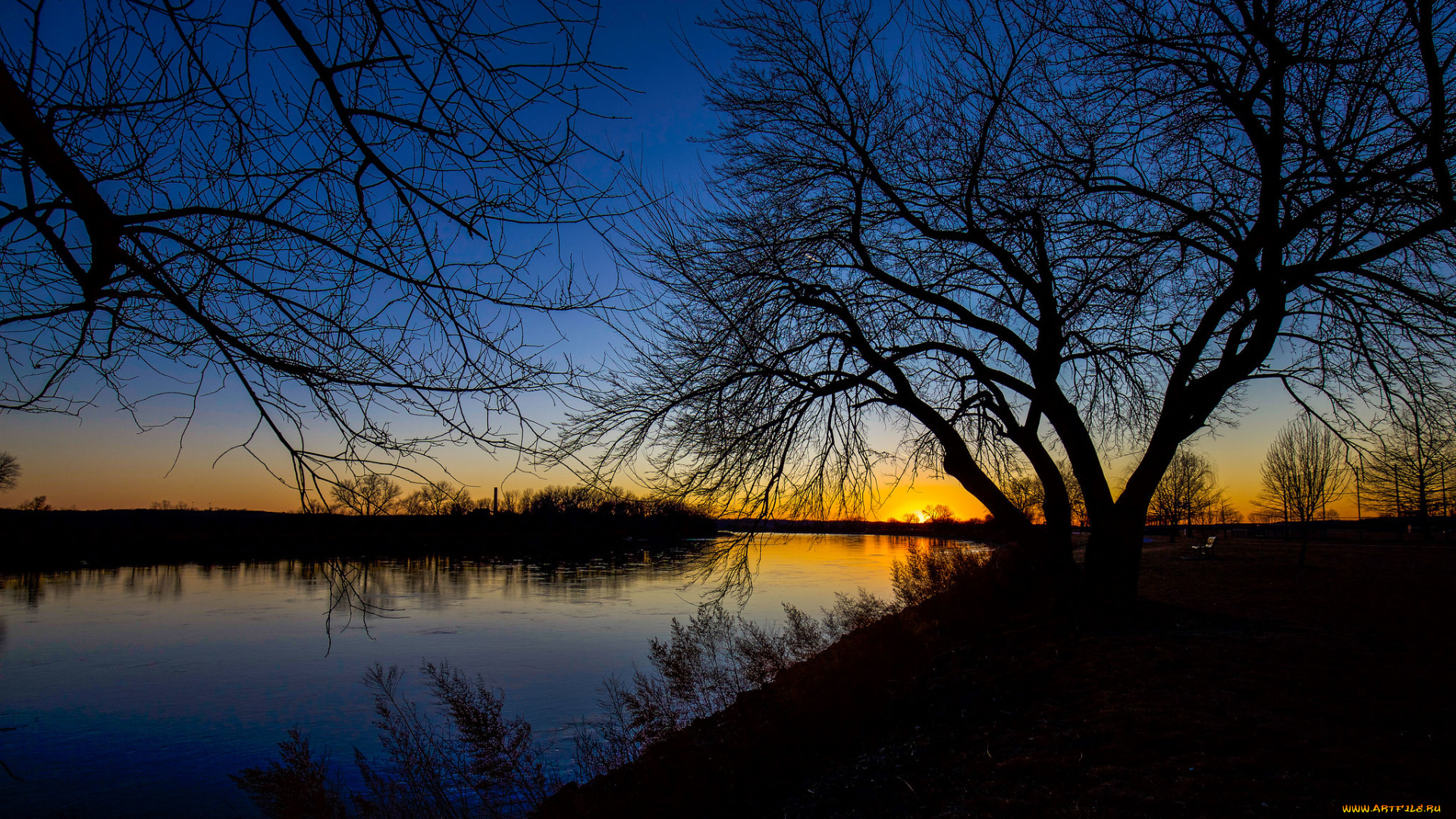 природа, восходы, закаты, простор