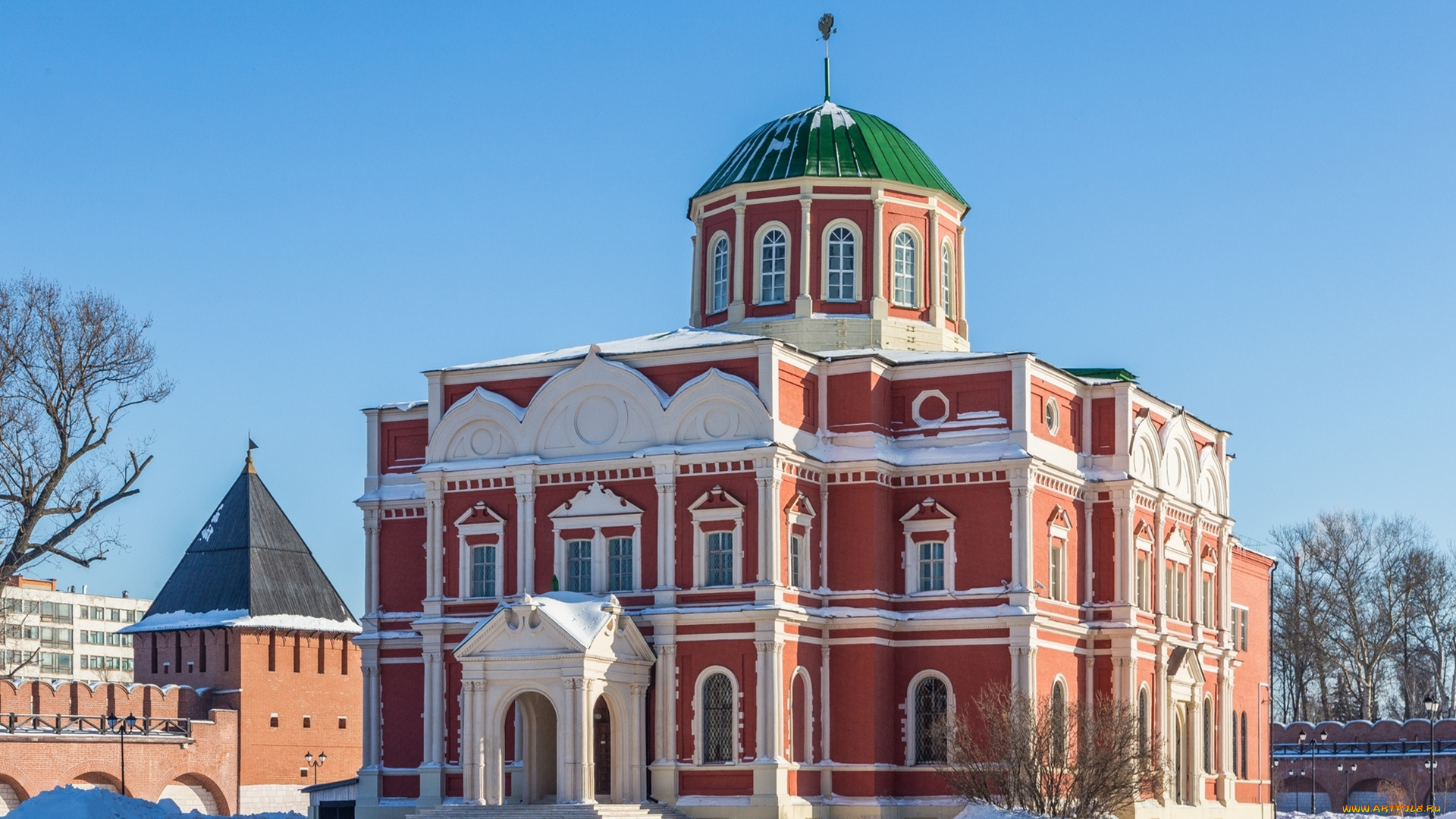 тула, города, -, здания, , дома, россия, город, здание, музей, кремль