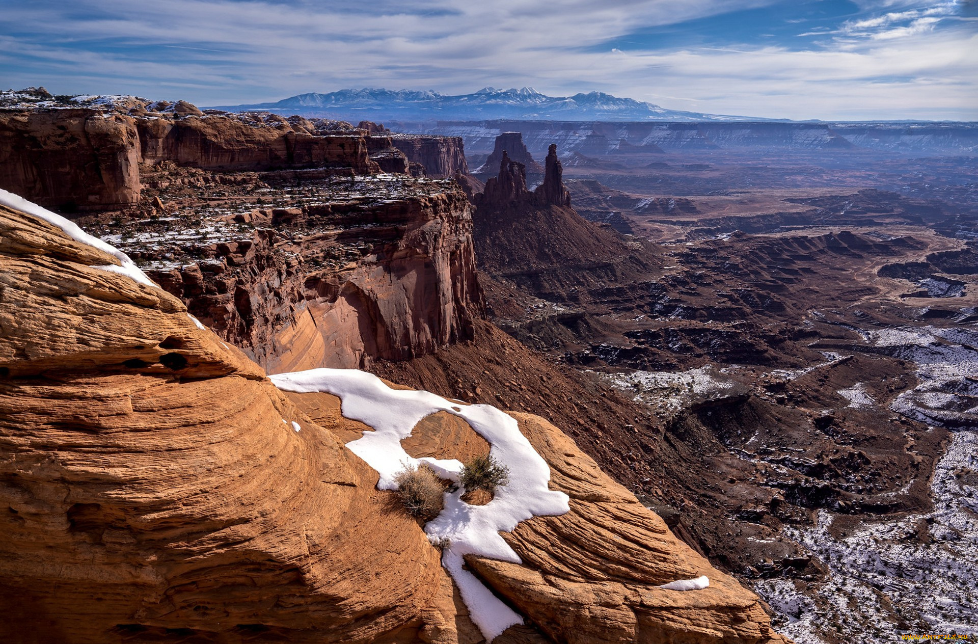 природа, горы, простор