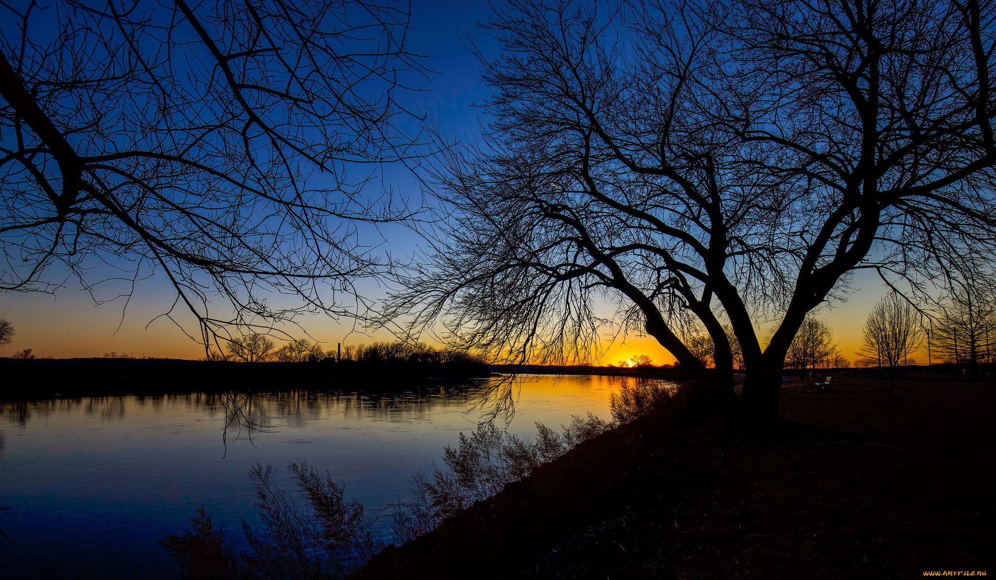 природа, восходы, закаты, простор