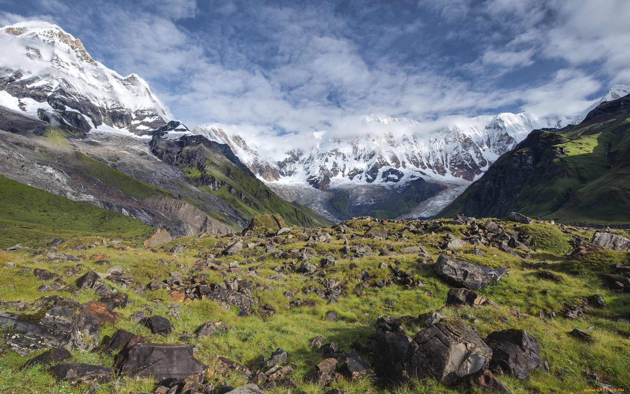 природа, горы, простор