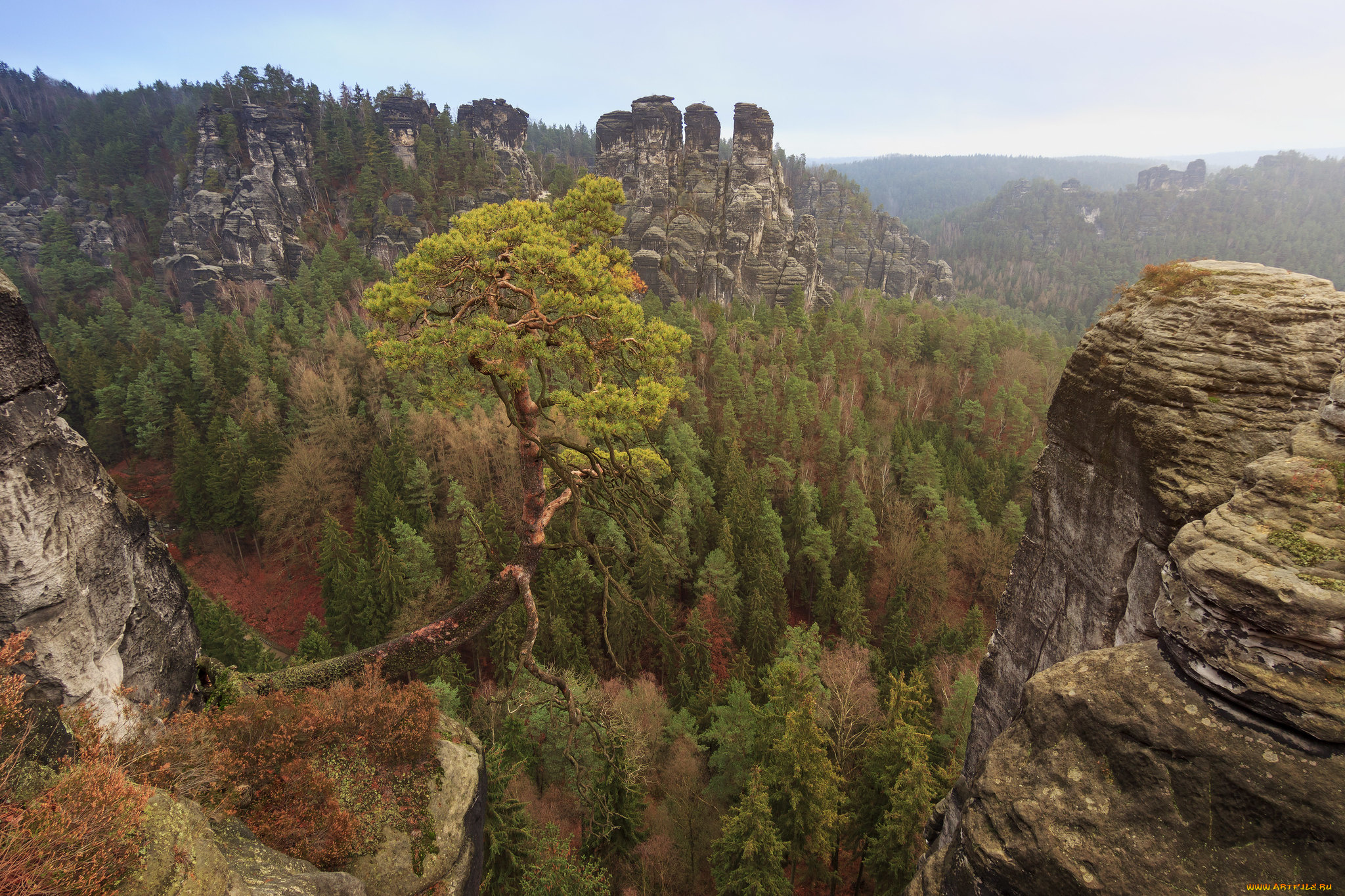 природа, горы, простор