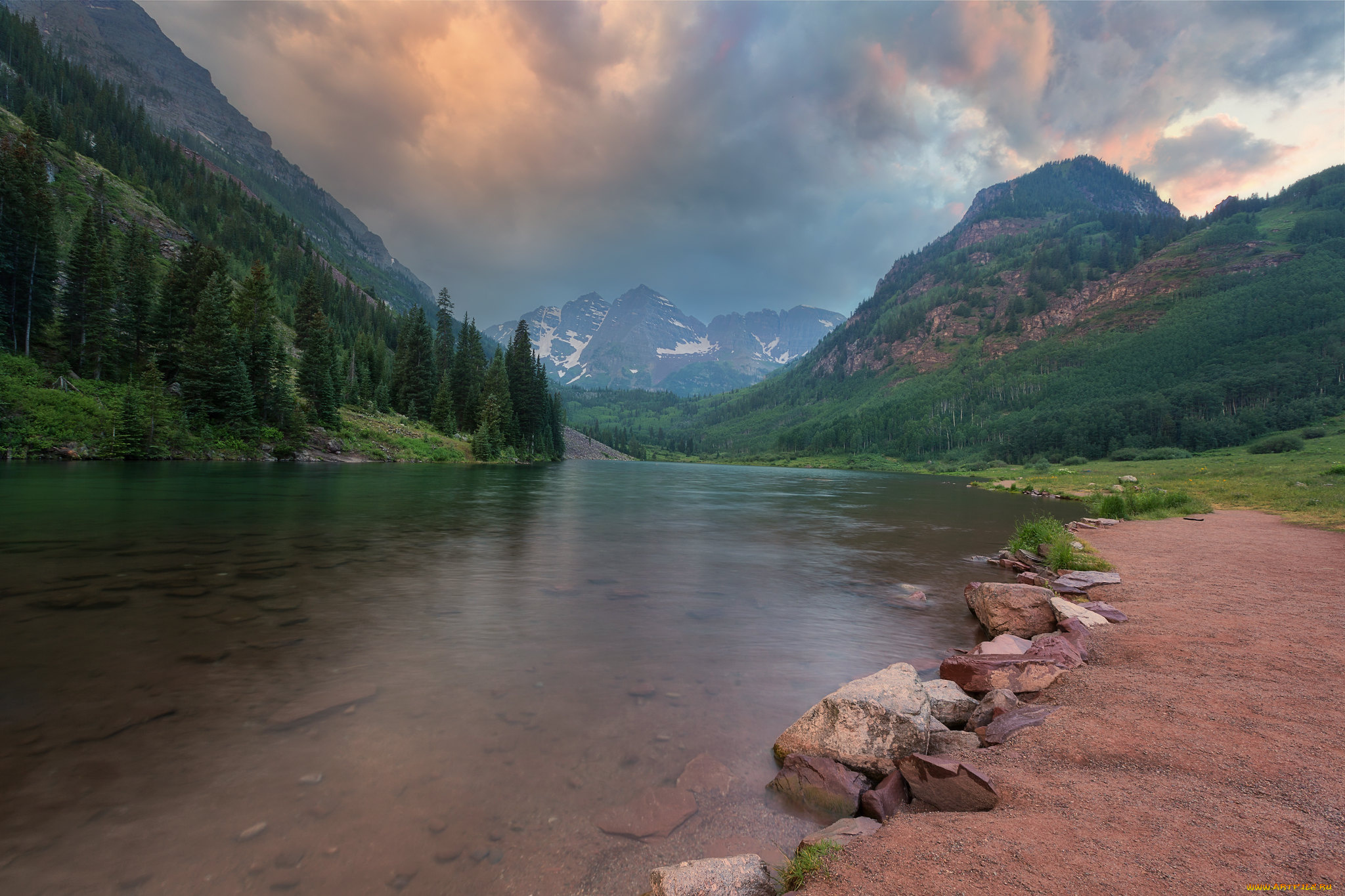 природа, реки, озера, простор