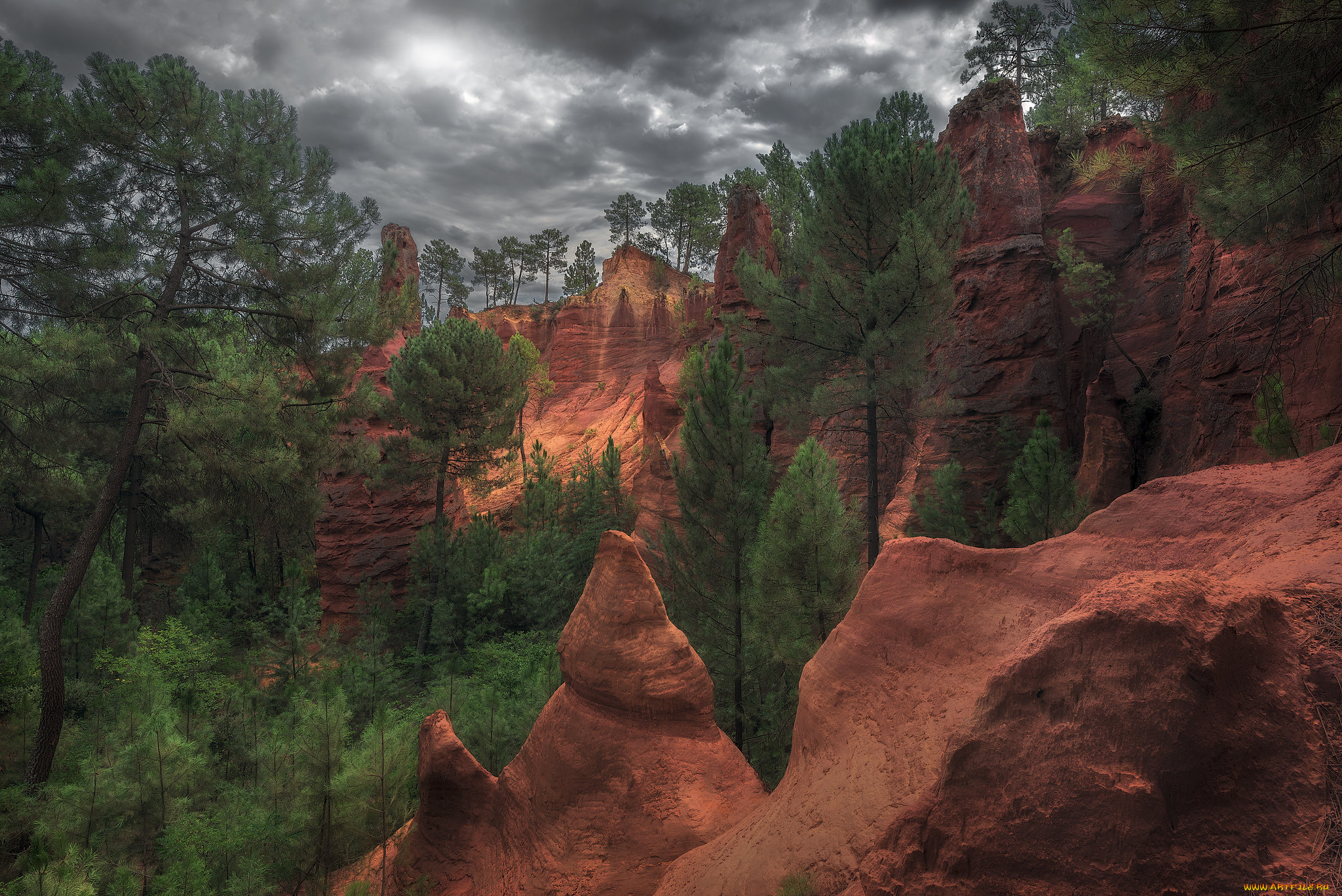 природа, горы, простор