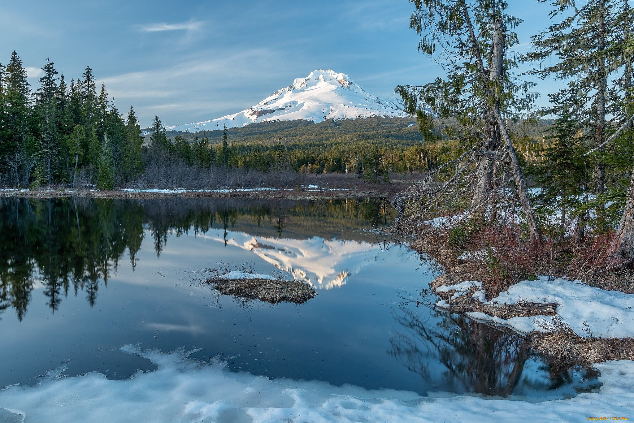 природа, реки, озера, простор