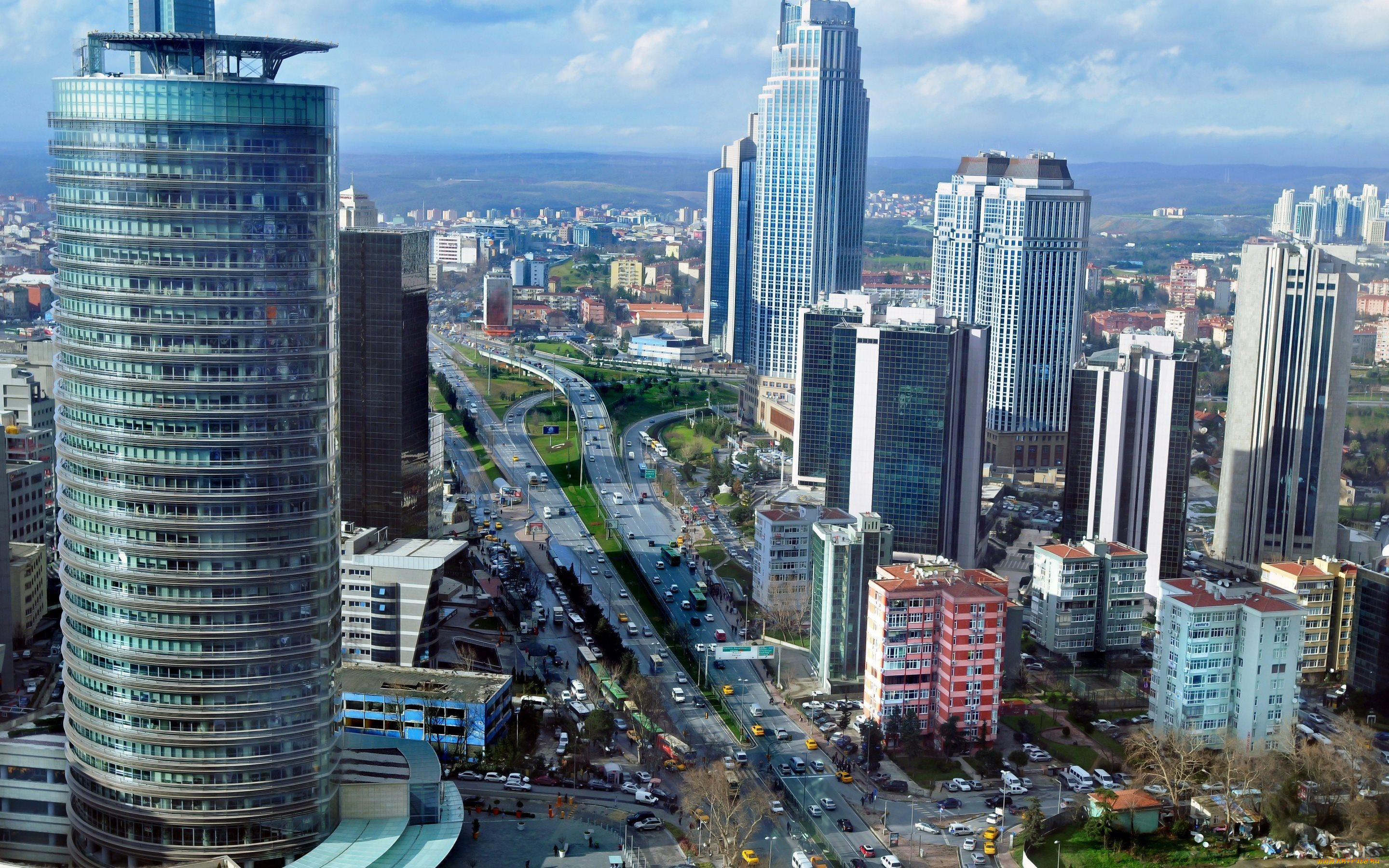 города, стамбул, , турция, панорама