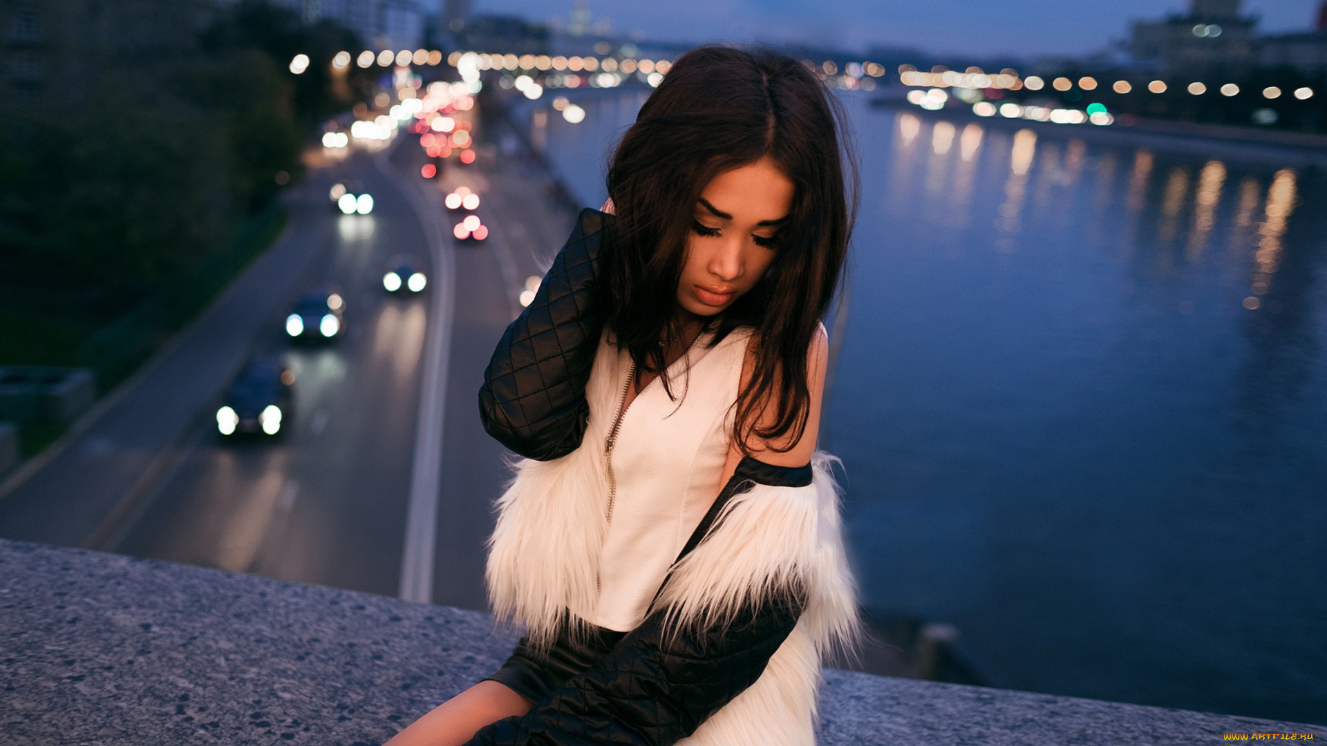 elvira, девушки, -, брюнетки, , шатенки, девушка, река, модель, брюнетка, красотка, красавица, флирт, стройная, фигура, сексуальная, секси, поза, взгляд, макияж