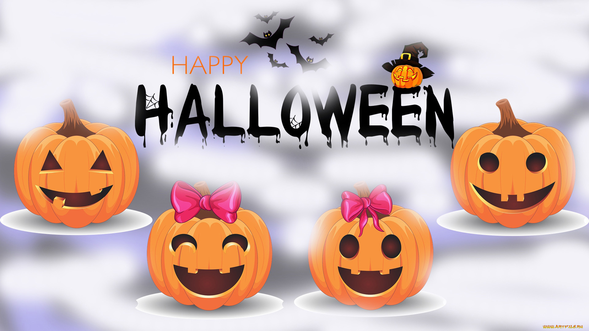 праздничные, хэллоуин, летучие, мыши