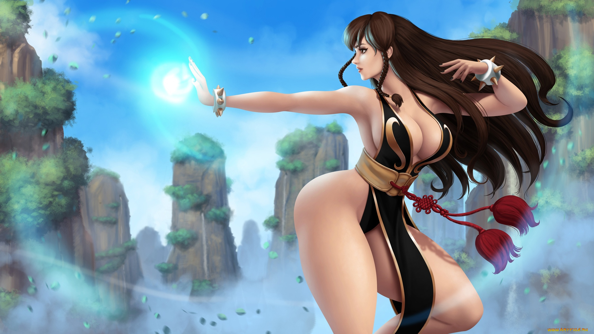 видео, игры, street, fighter, street, fighter, chun-li