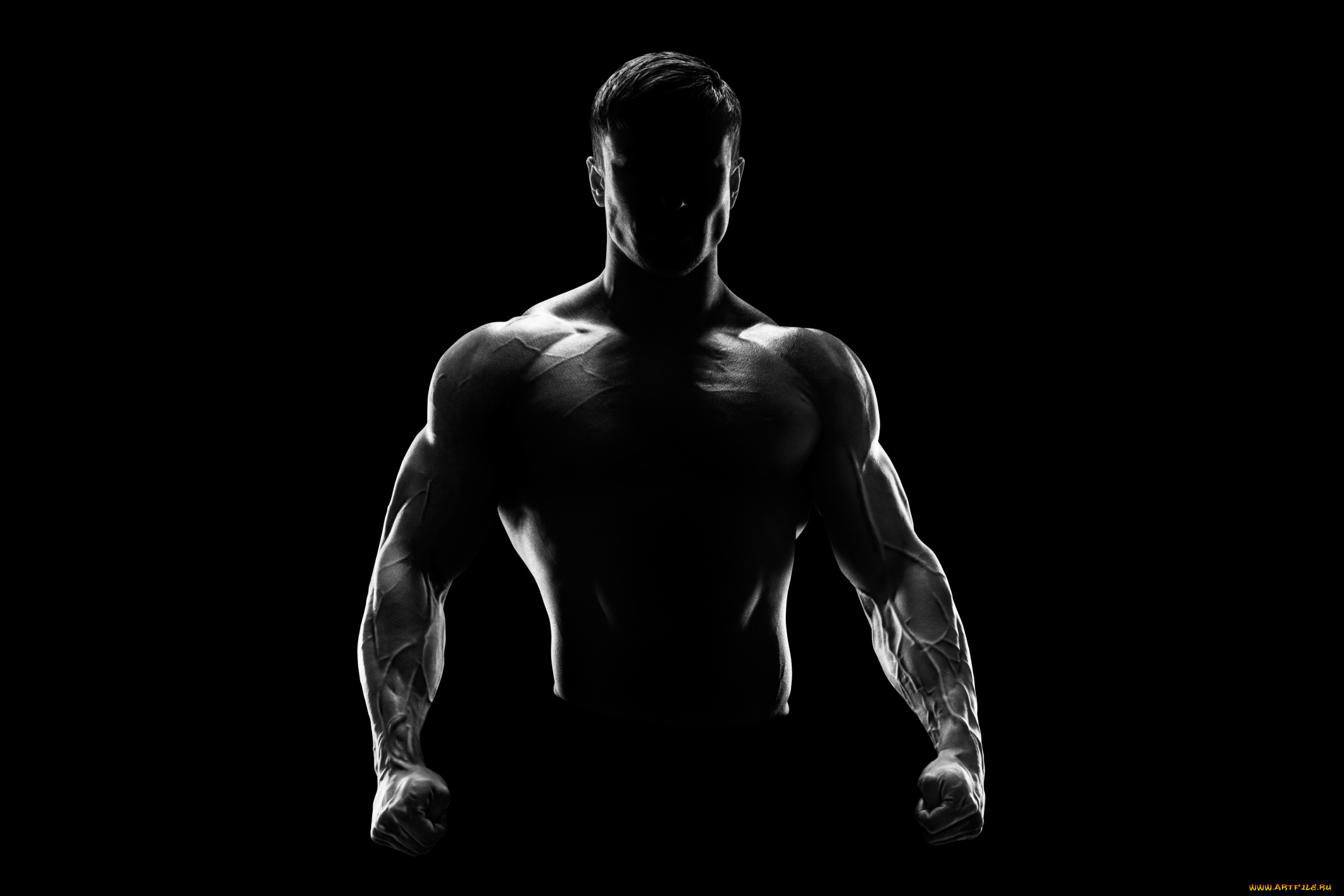 спорт, body, building, торс, силуэт, мужчина, фитнес, мотивация