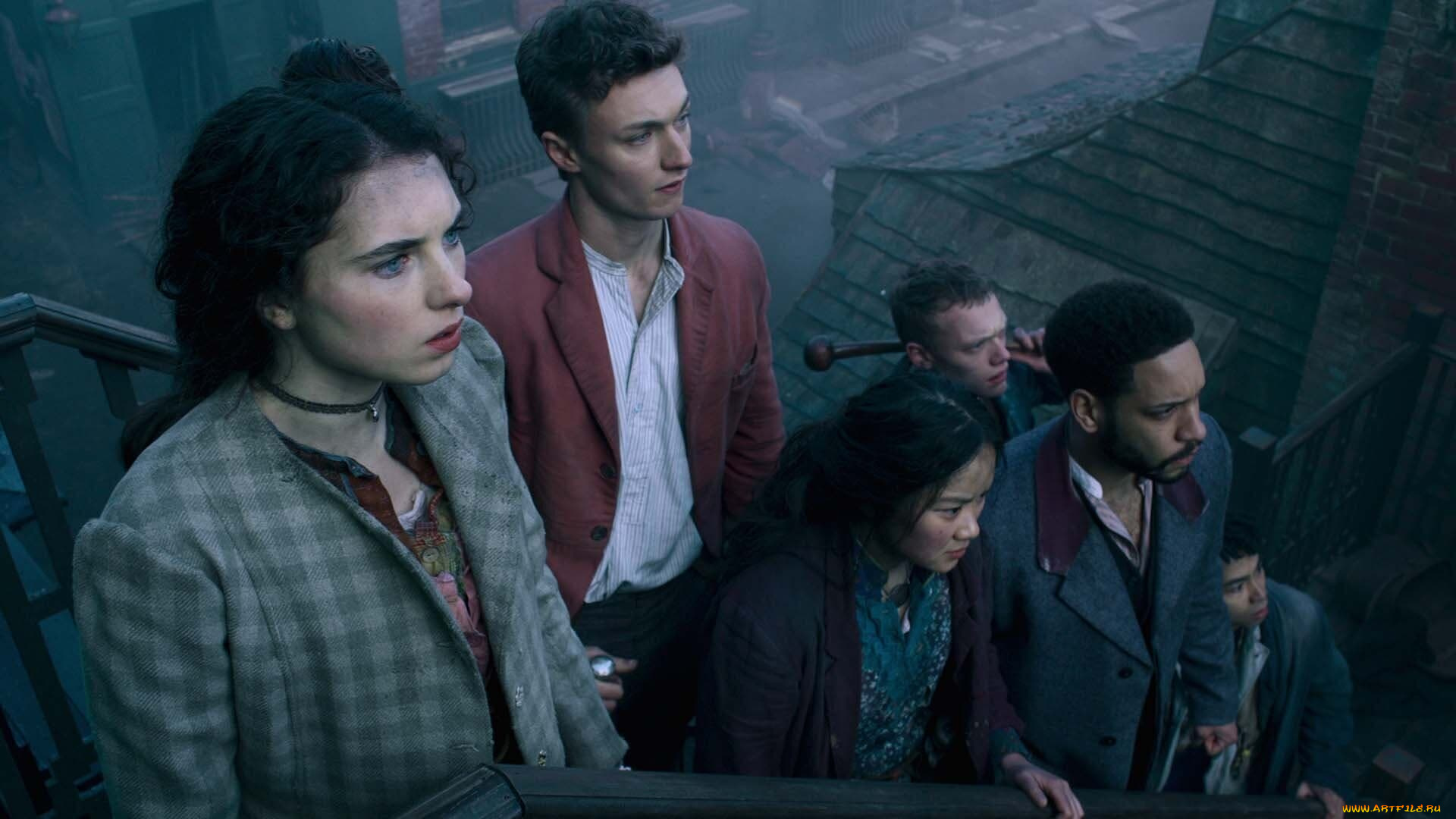 кино, фильмы, the, irregulars, , сериал, люди, лестница