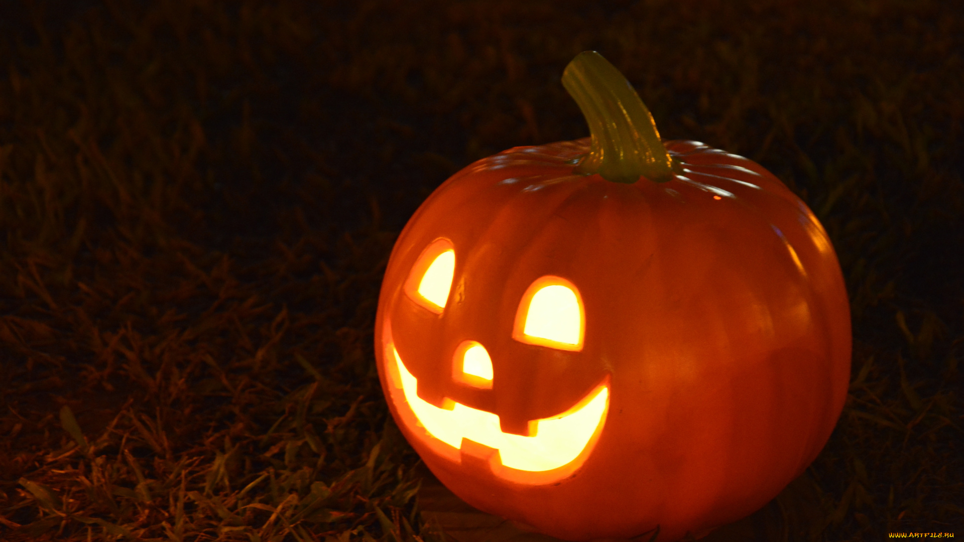 праздничные, хэллоуин, тыква, рожа, свет