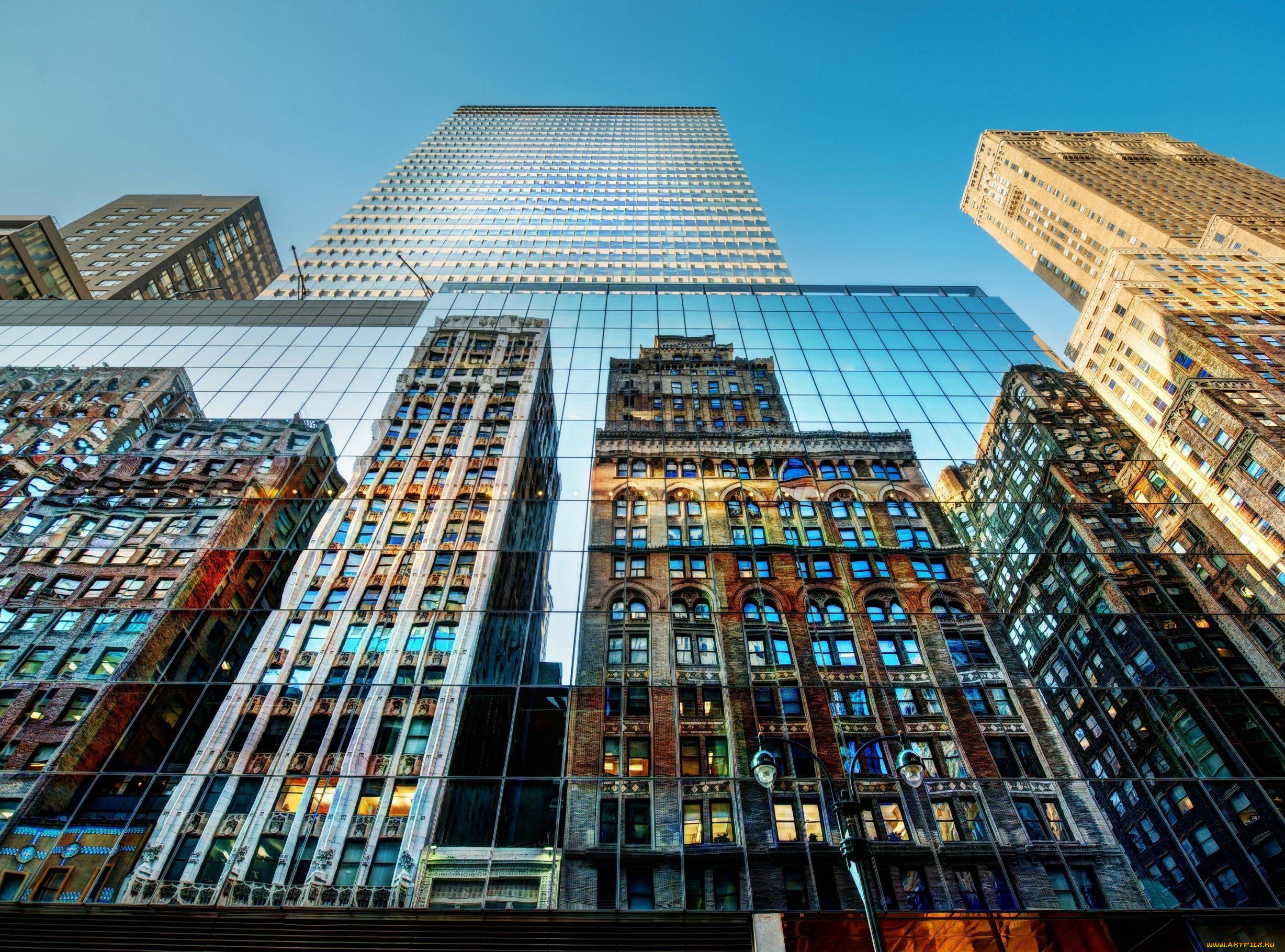 города, нью-йорк, , сша, здание