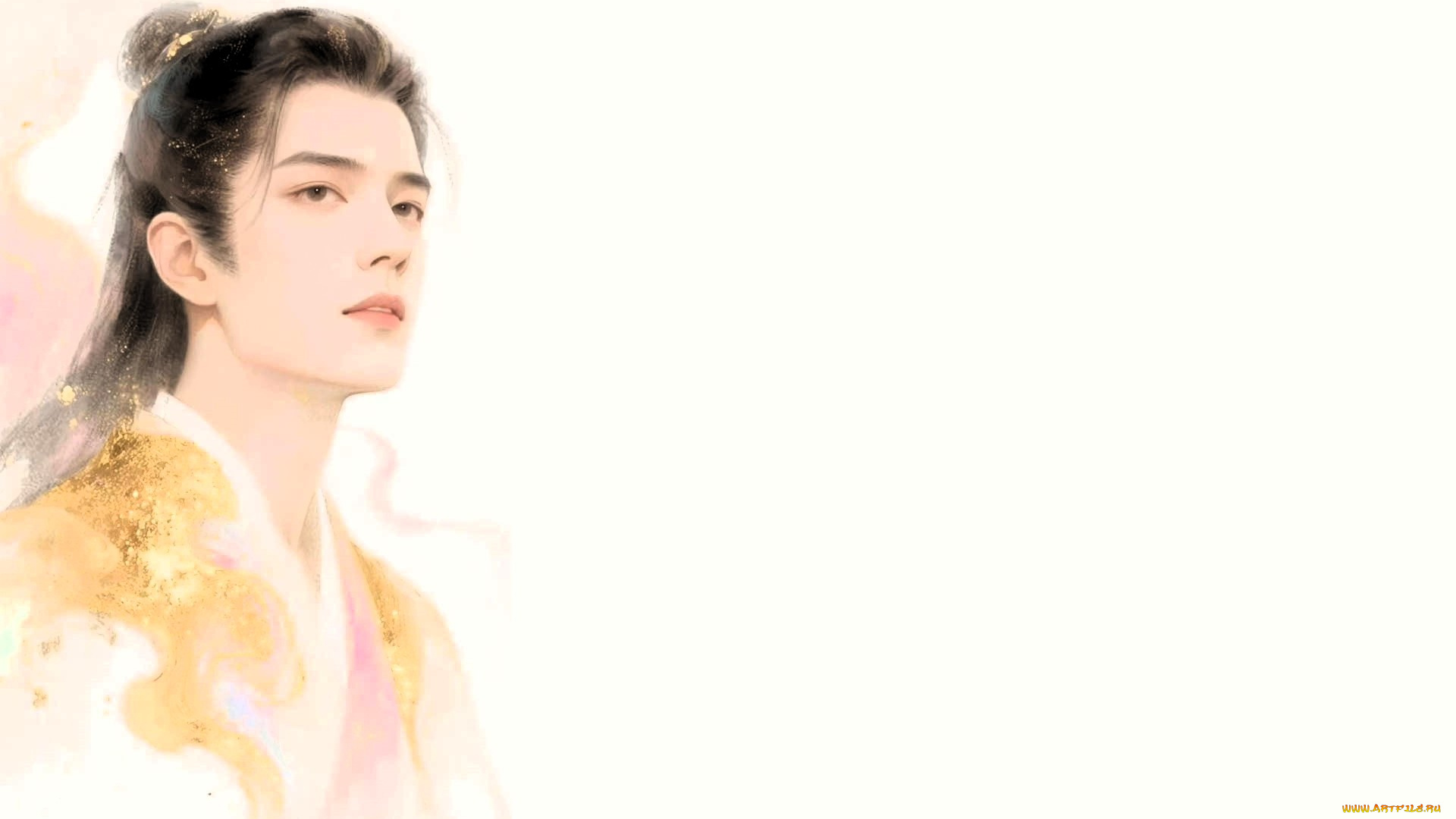 рисованное, кино, , мультфильмы, сяо, чжань, лицо, актер