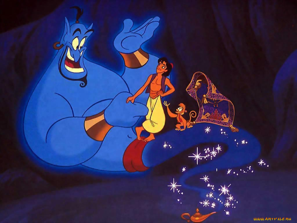 мультфильмы, aladdin