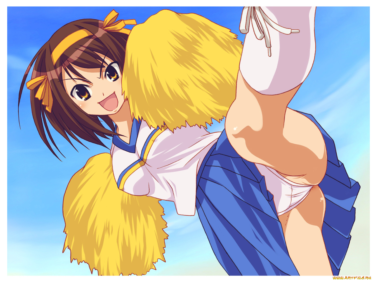 аниме, the, melancholy, of, haruhi, suzumiya