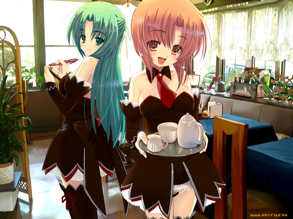 аниме, higurashi, no, naku, koro, ni, ryuuguu, rena, sonozaki, shion